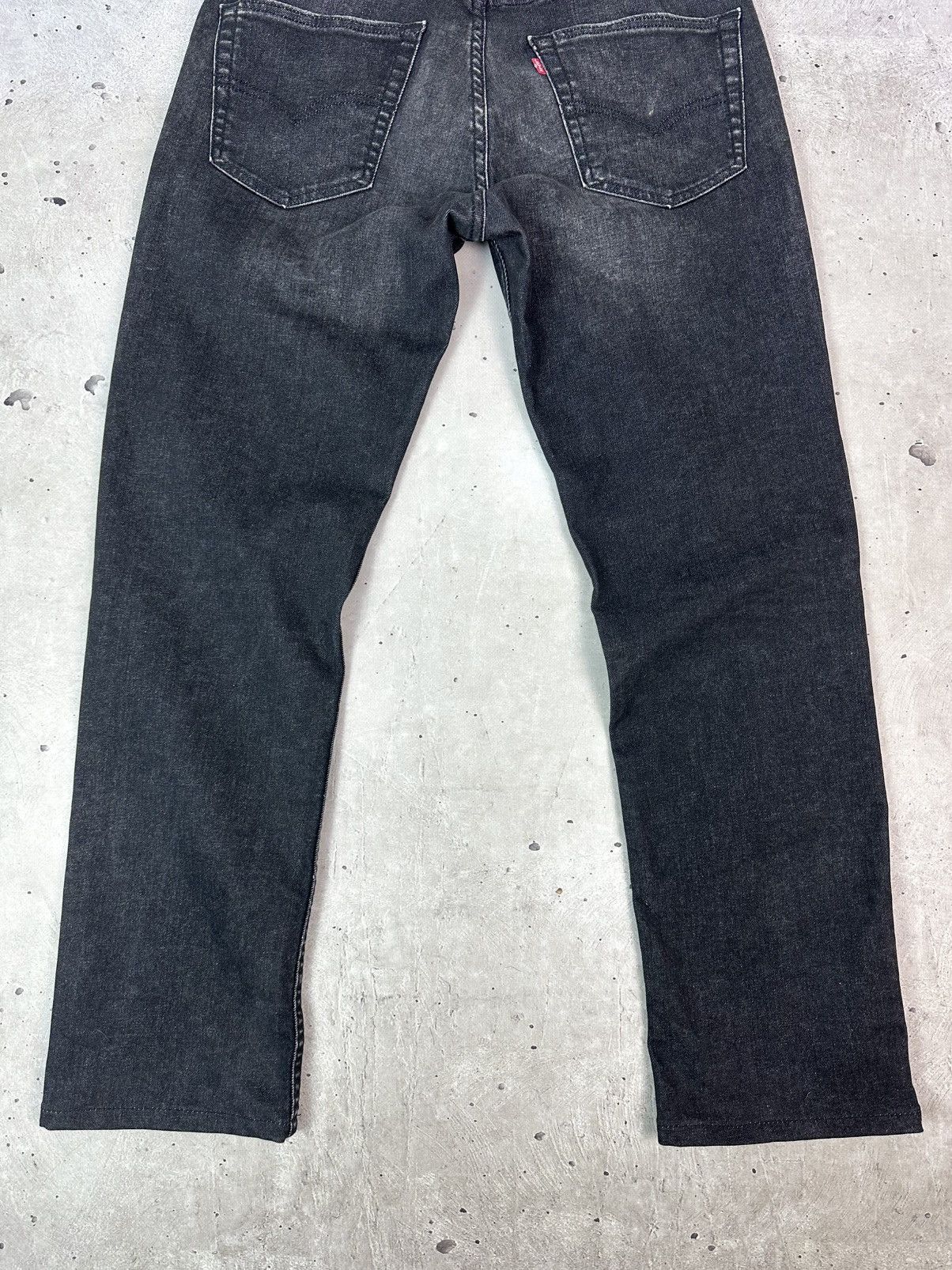 Levi's Levi’s 511 Grey Washed Cotton Straight Men’s Jeans Size US 32 / EU 48 - 9 Thumbnail