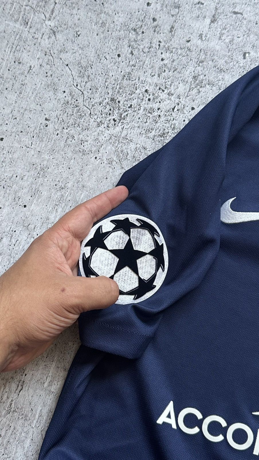 Nike 2019/20 Nike PSG Mbappe #7 Authentic Home Soccer Jersey Size US M / EU 48-50 / 2 - 12 Thumbnail