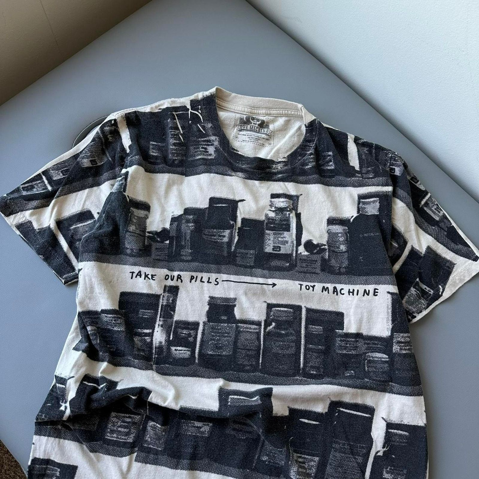 Toy Machine × Vintage Vintage Rare 2000s Toy Machine Skate Skateboards Skate Shirt Size US M / EU 48-50 / 2 - 5 Thumbnail