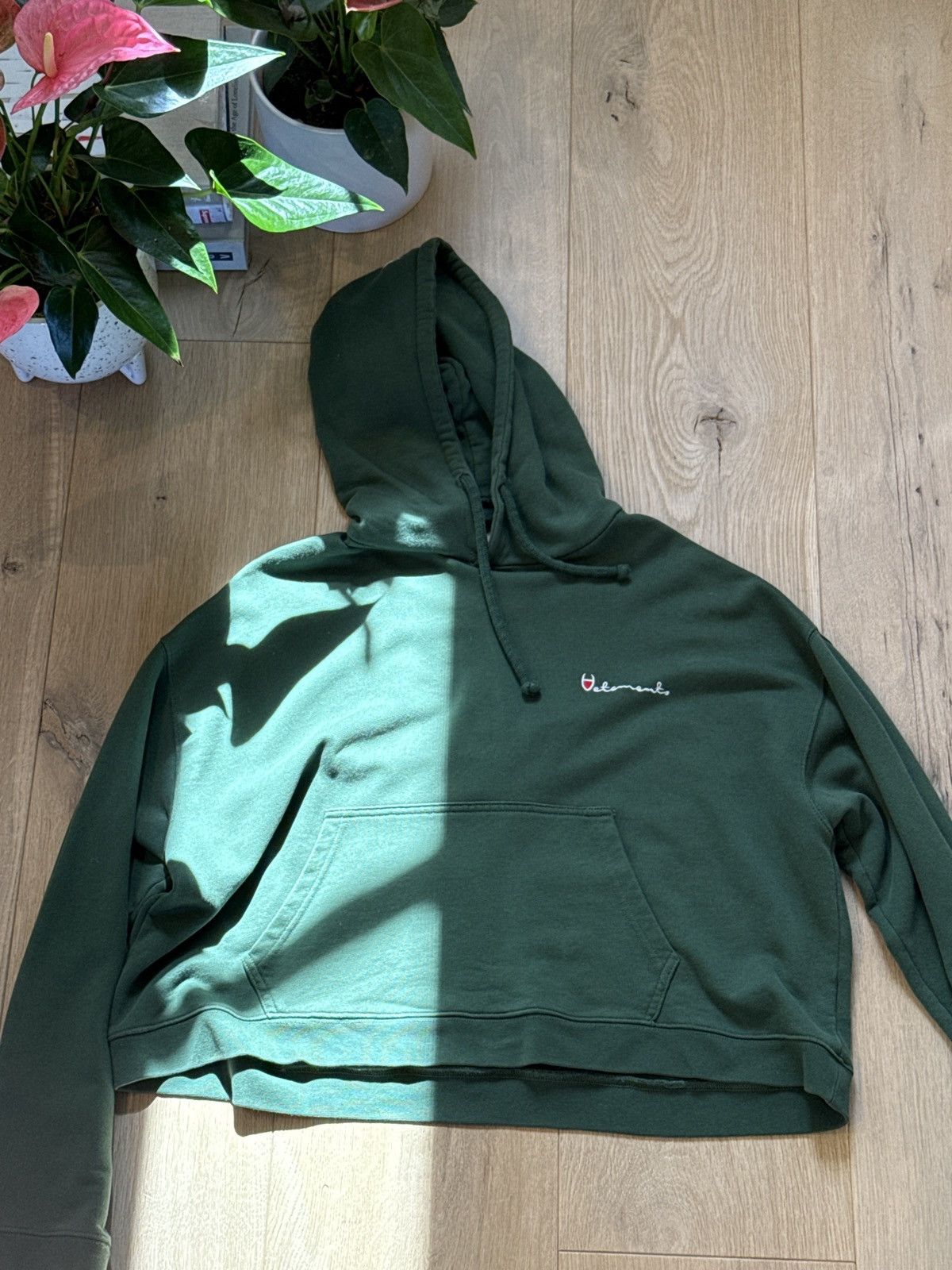 Champion × Vetements Vetements Polizei Hoodie Size XS / US 0-2 / IT 36-38 - 1 Thumbnail