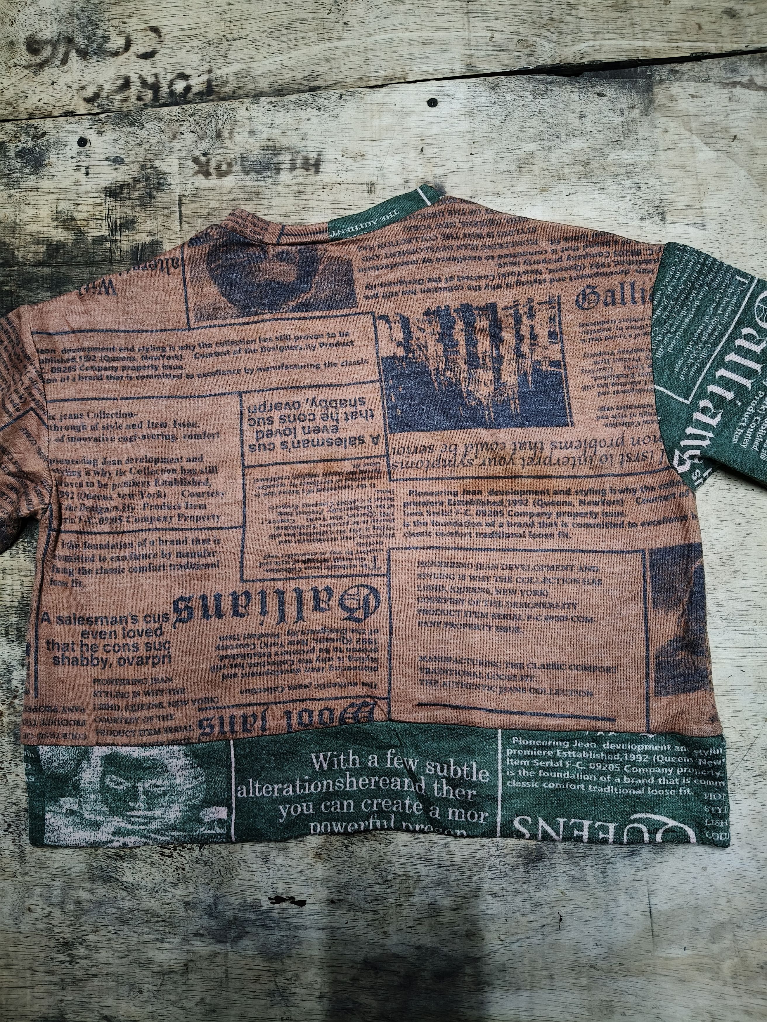 Japanese Brand La Que Serra Cropped Paper Design Size M / US 6-8 / IT 42-44 - 6 Thumbnail