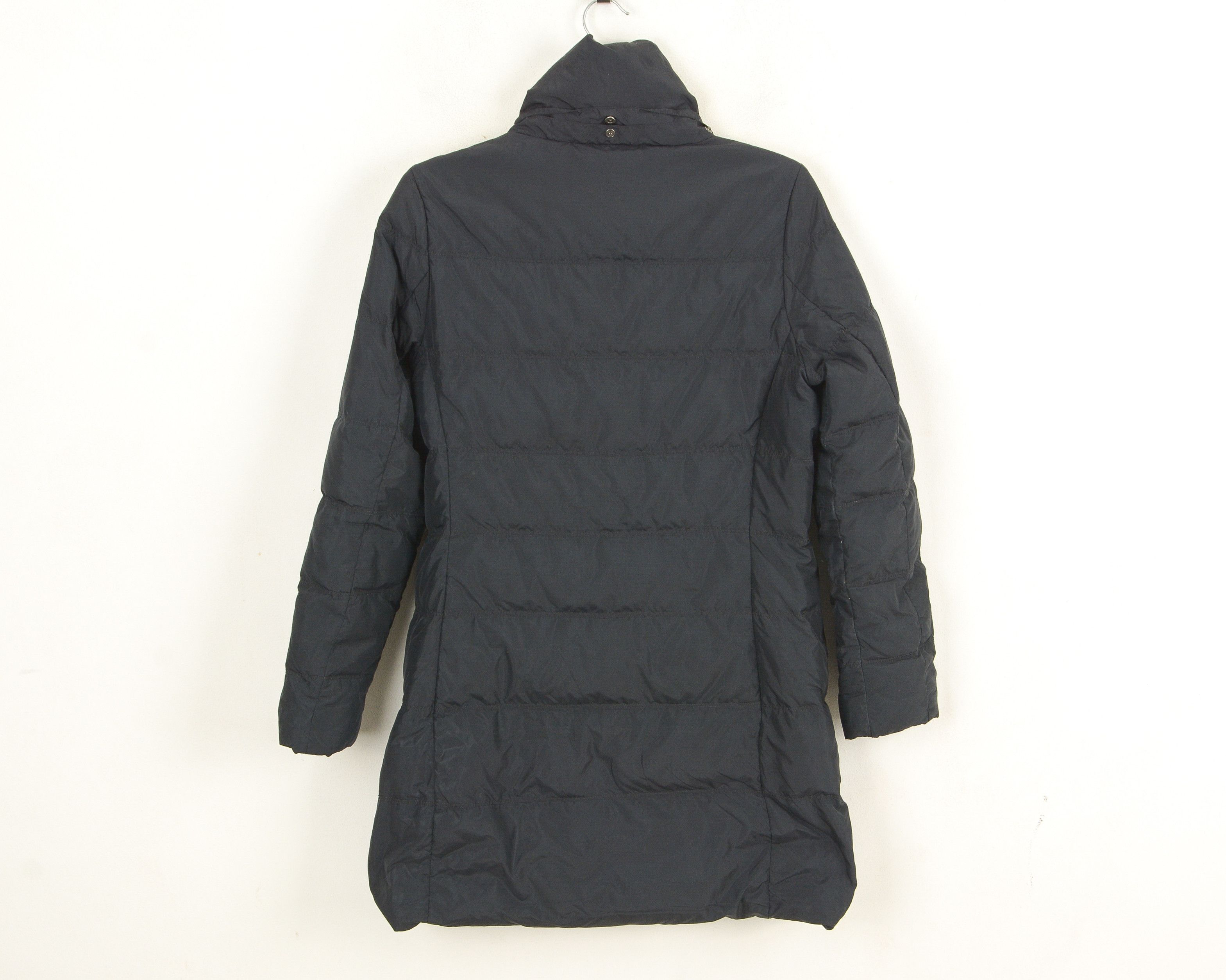 Tommy Hilfiger Womens M Down Puffer Jacket Long Over Coat Padded Feathers Size M / US 6-8 / IT 42-44 - 4 Thumbnail