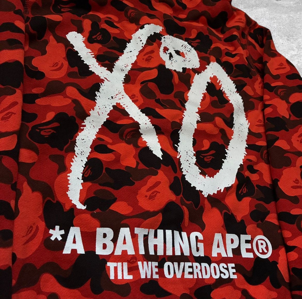 Bape Bape x XO Tracksuit Orange – Size Medium Size US M / EU 48-50 / 2 - 5 Thumbnail