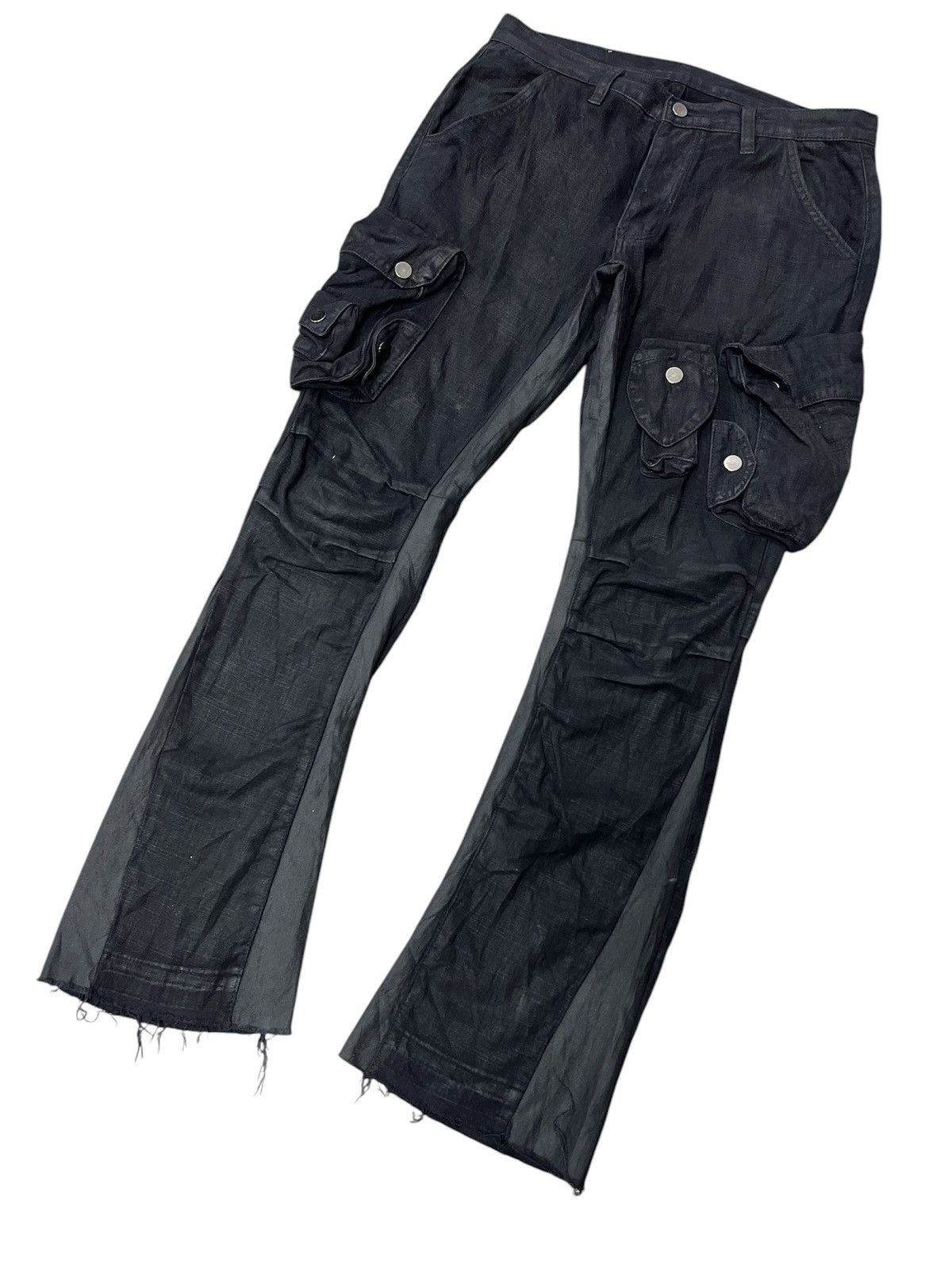 Japanese Brand FLARE‼️MNML WAX 3D POCKET CARGO PANT INSPIRED JULIUS Size US 33 - 5 Thumbnail