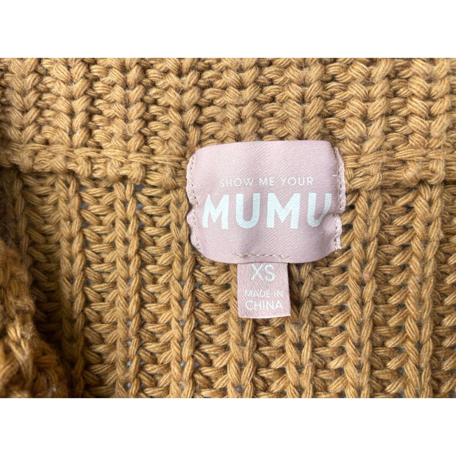 Show Me Your MuMu VINTAGE Show Me Your Mumu Weston Half Zip Pullover Ski Lift Knit Sweater Womens XS Size XS / US 0-2 / IT 36-38 - 3 Thumbnail