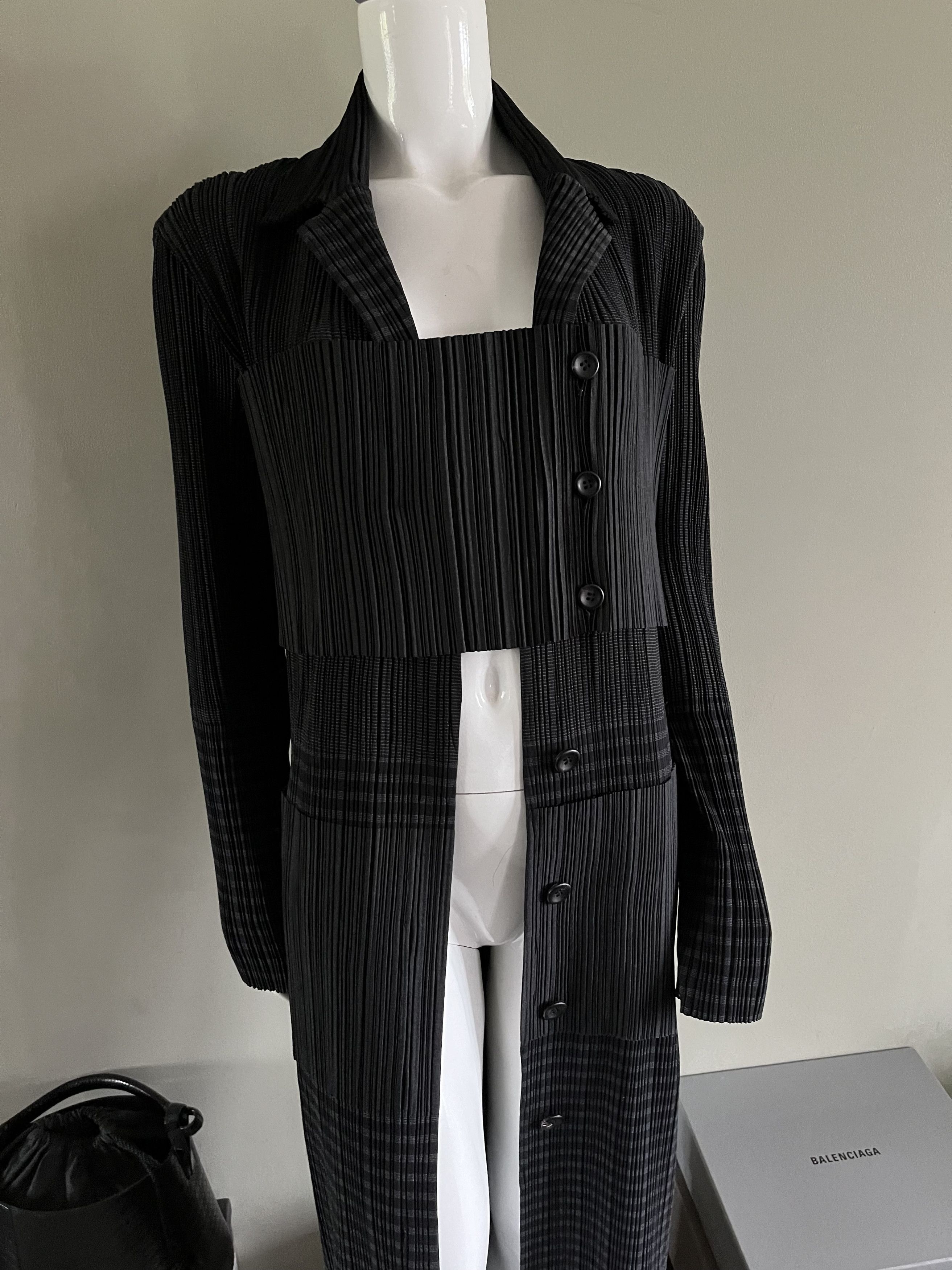 Issey Miyake Issey Miyake Coat Rare Mainline Size L / US 10 / IT 46 - 4 Thumbnail