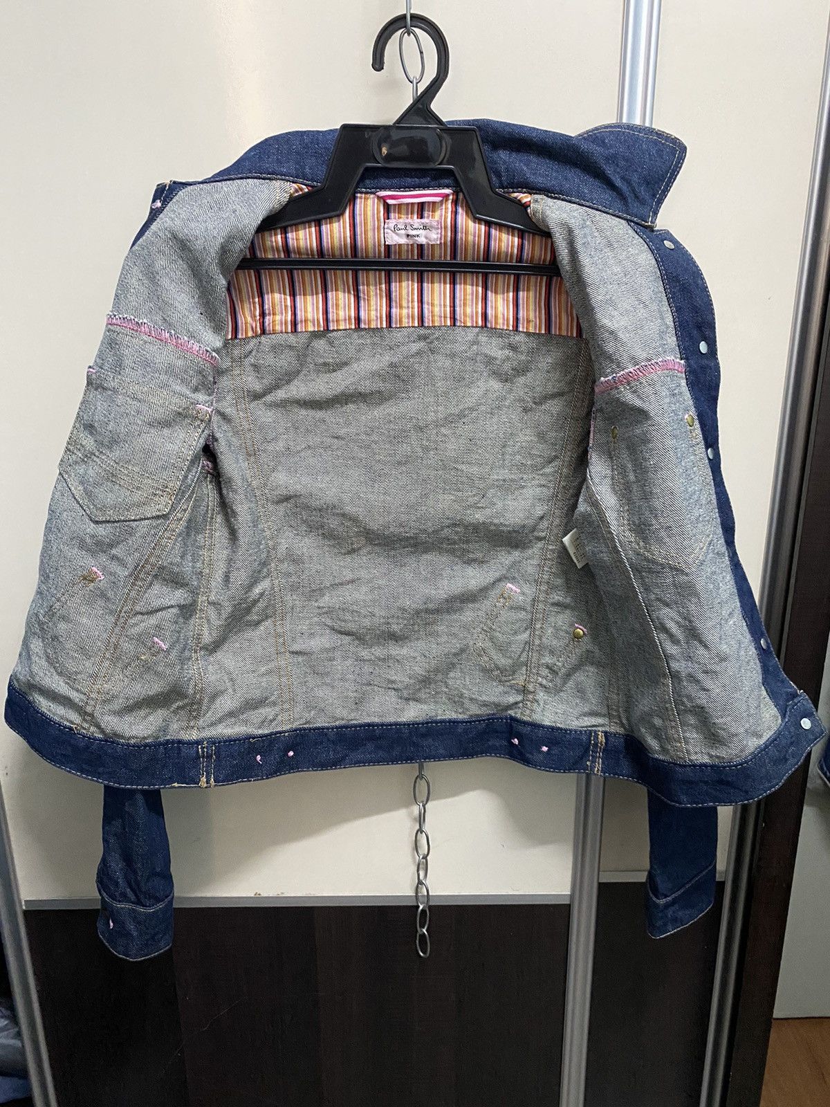 Paul Smith PAUL SMITH Denim Trucker Jacket Size S / US 4 / IT 40 - 11 Thumbnail