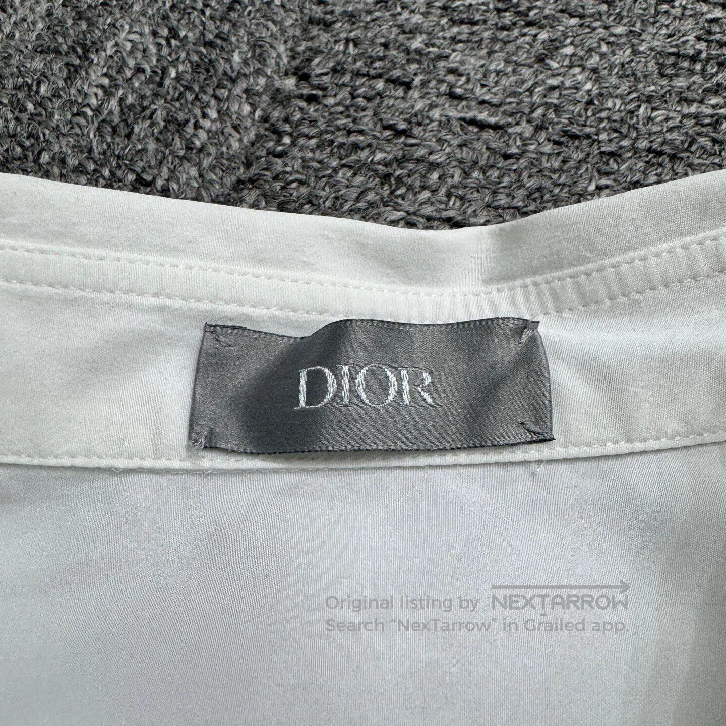 Dior Dior size38 Embroidered bee shirt| Size US M / EU 48-50 / 2 - 3 Thumbnail