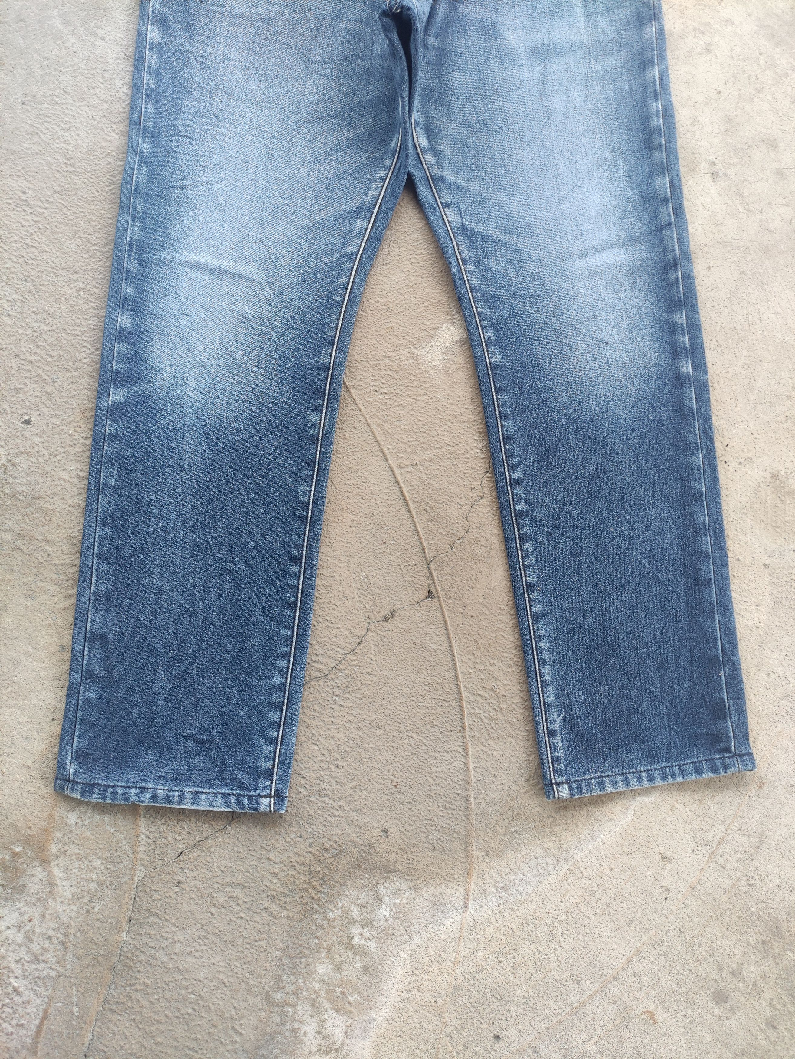Japanese Brand Vintage Japanese Denim Distressed Faded Jeans Size US 35 - 4 Thumbnail