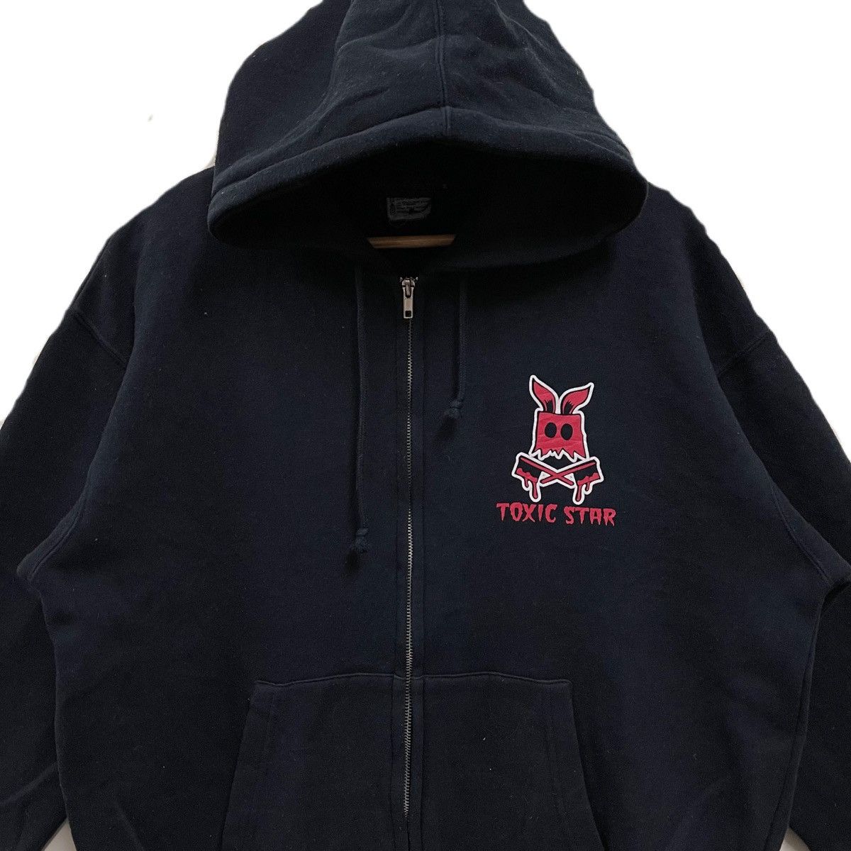 Japanese Brand Toxic Star Psycho Rabbit Show Hoodie Zipper Size US L / EU 52-54 / 3 - 3 Thumbnail