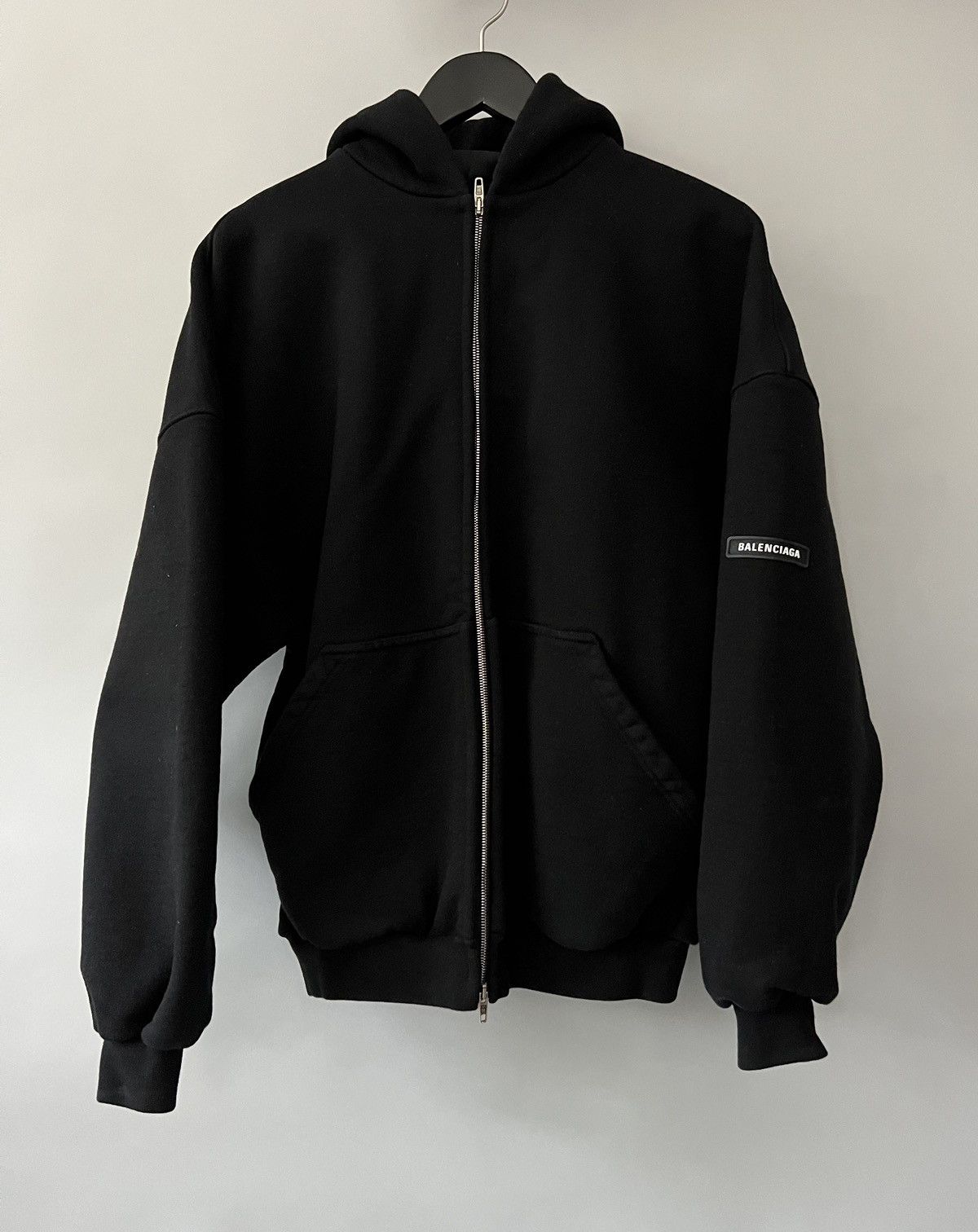 Balenciaga Balenciaga Soho Soccer Jersey Zip Up Hoodie | Grailed