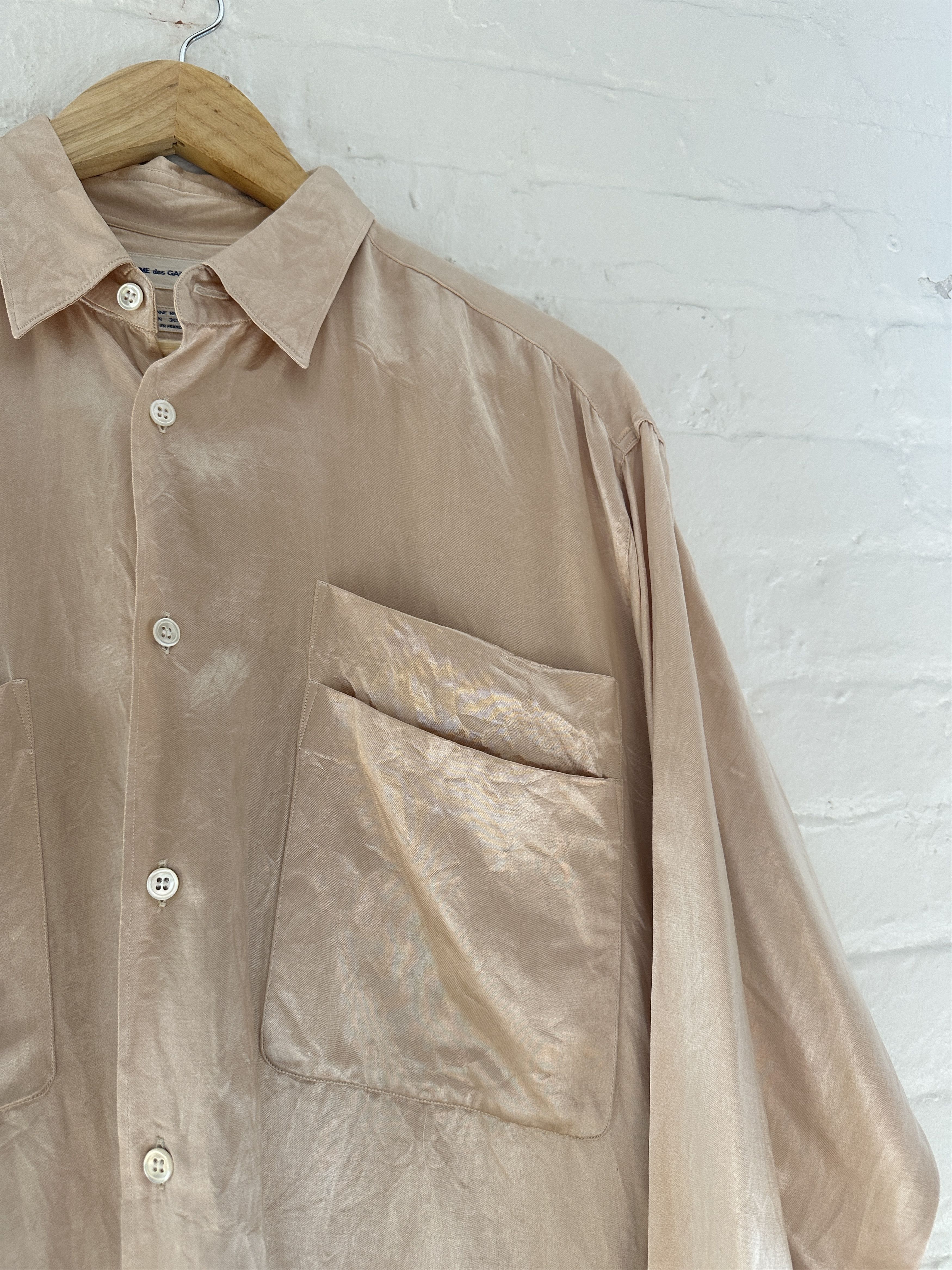 Comme des Garcons Comme des Garcons Double Pocket Button Up Shirt Size US M / EU 48-50 / 2 - 2 Thumbnail