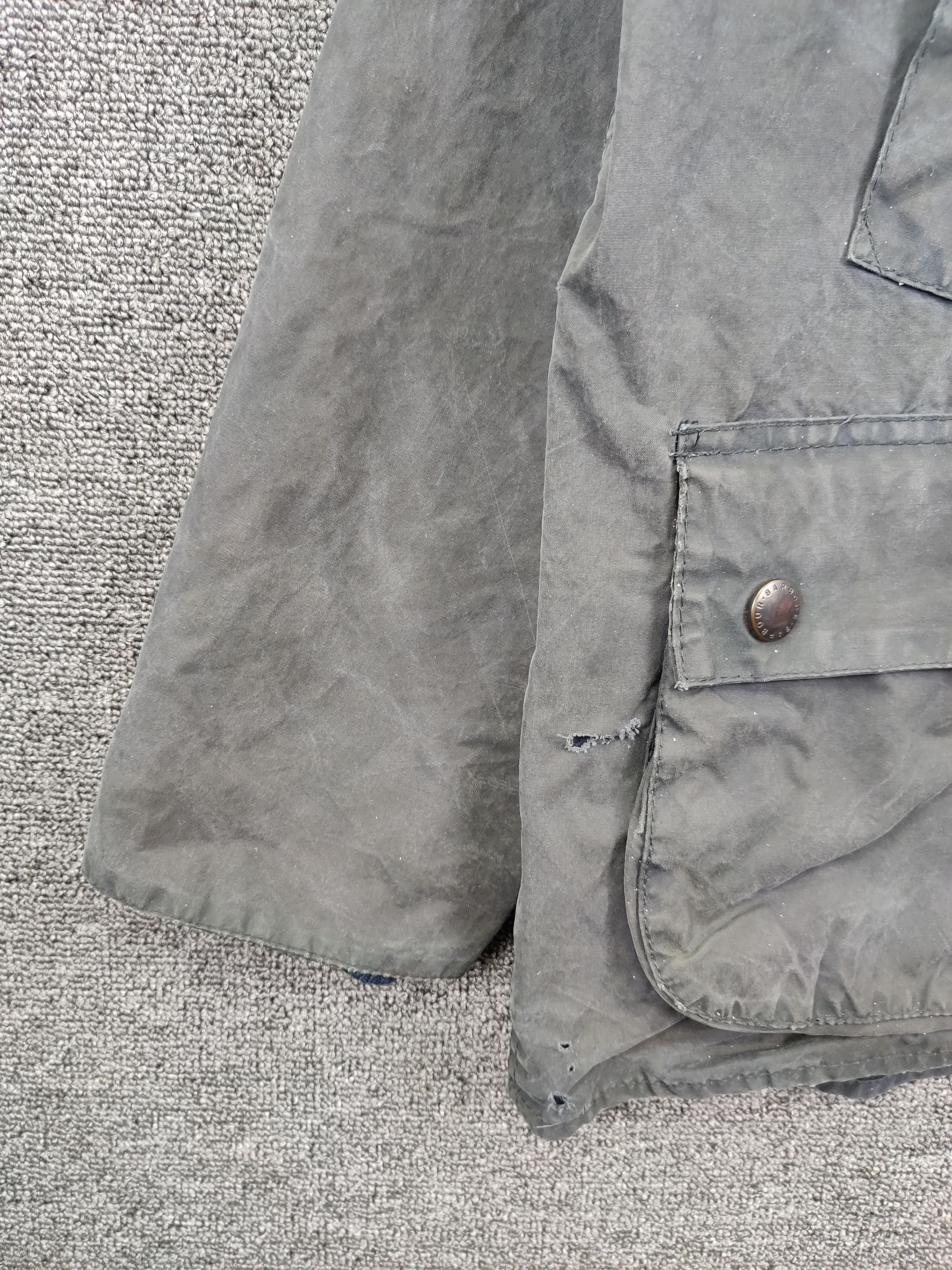 Barbour Vintage Thrashed Barbour Care Bedale Waxed Jacket Size US L / EU 52-54 / 3 - 4 Thumbnail