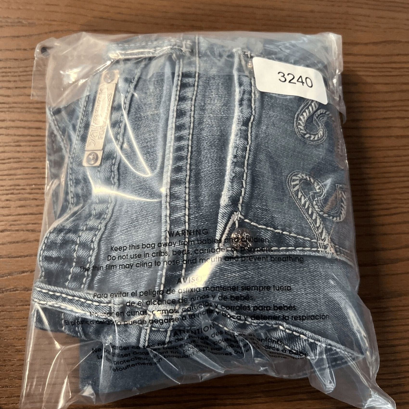 Express VINTAGE? No — ReRock Express Jeans Womens 4R Blue Denim Skinny Embroidered Hardware Logo Jeans (Blue) 30in Waist 31in Inseam Size 27" / US 4 / IT 40 - 6 Thumbnail