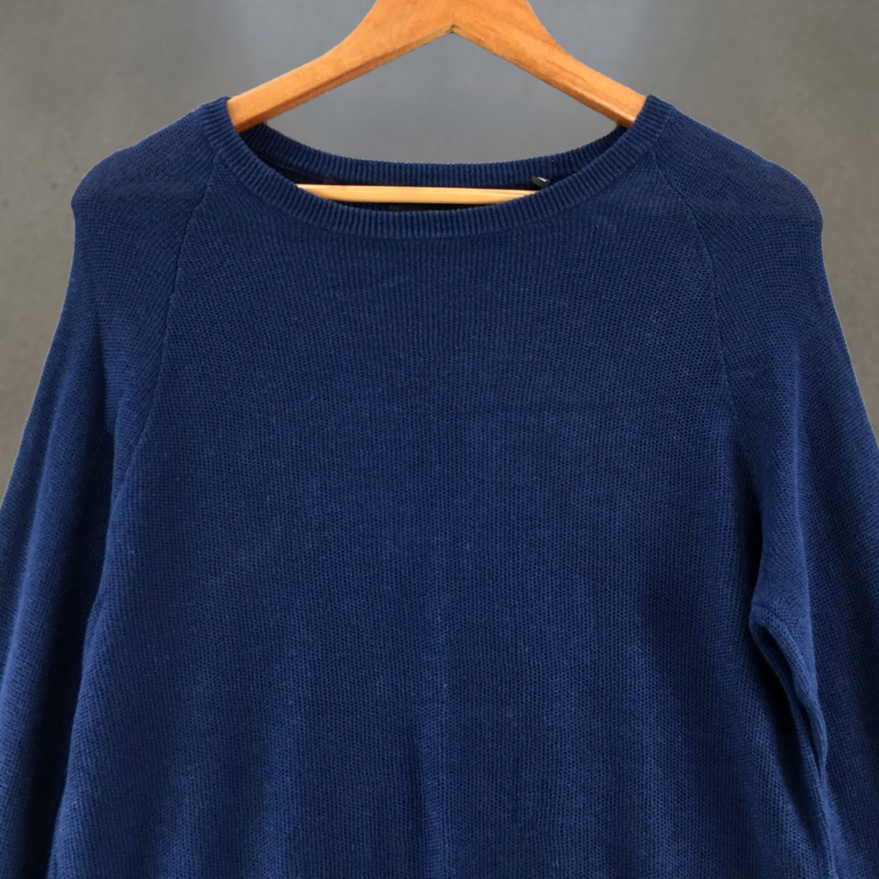 Kenneth Cole Kenneth Cole Pullover Sweater Womens Small Blue Knitted Long Sleeve Round Neck Size S / US 4 / IT 40 - 1 Thumbnail