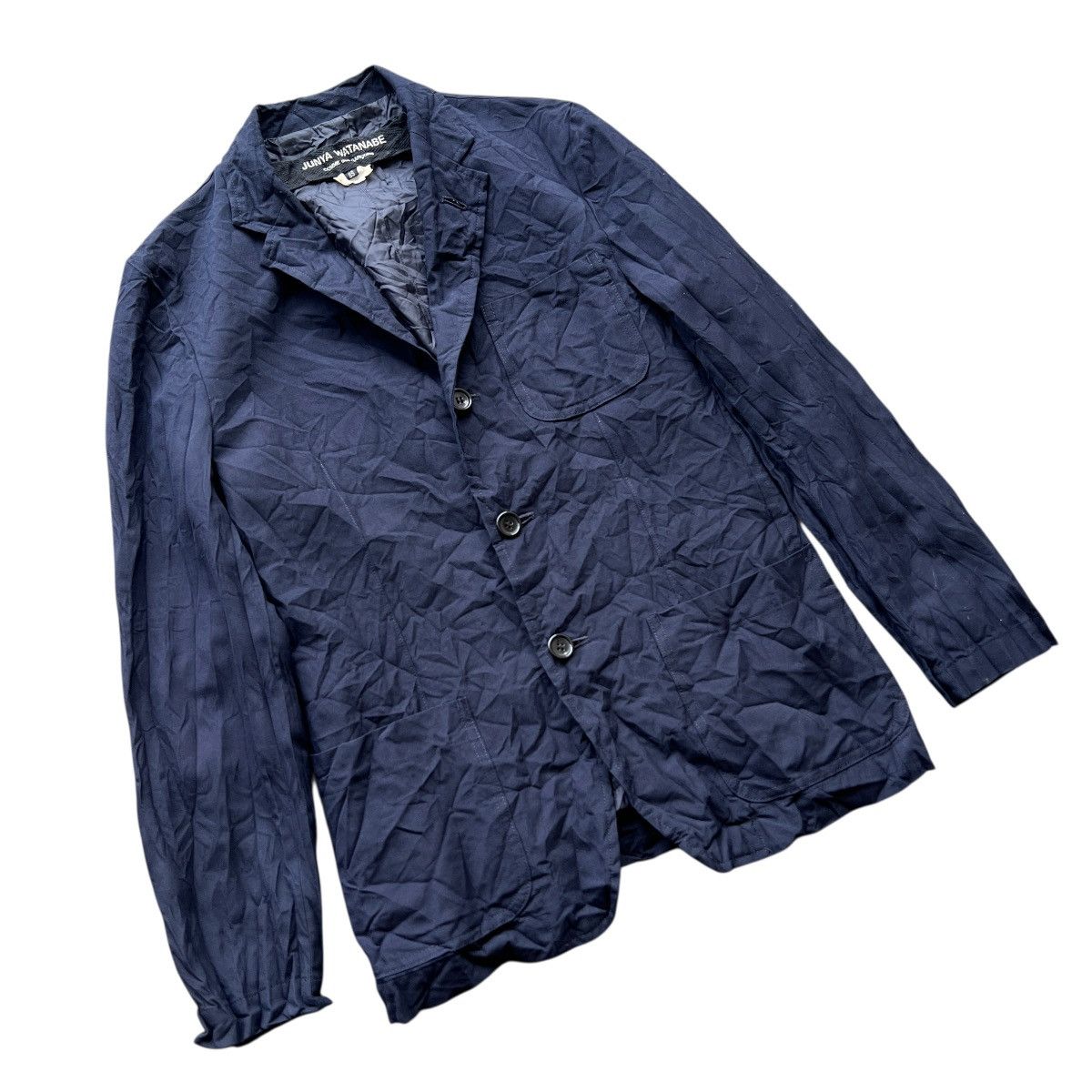 Junya Watanabe 🔥 JUNYA WATANABE COMME DES GARCONS PLEATED LAZER JACKET Size US XS / EU 42 / 0 - 1 Thumbnail