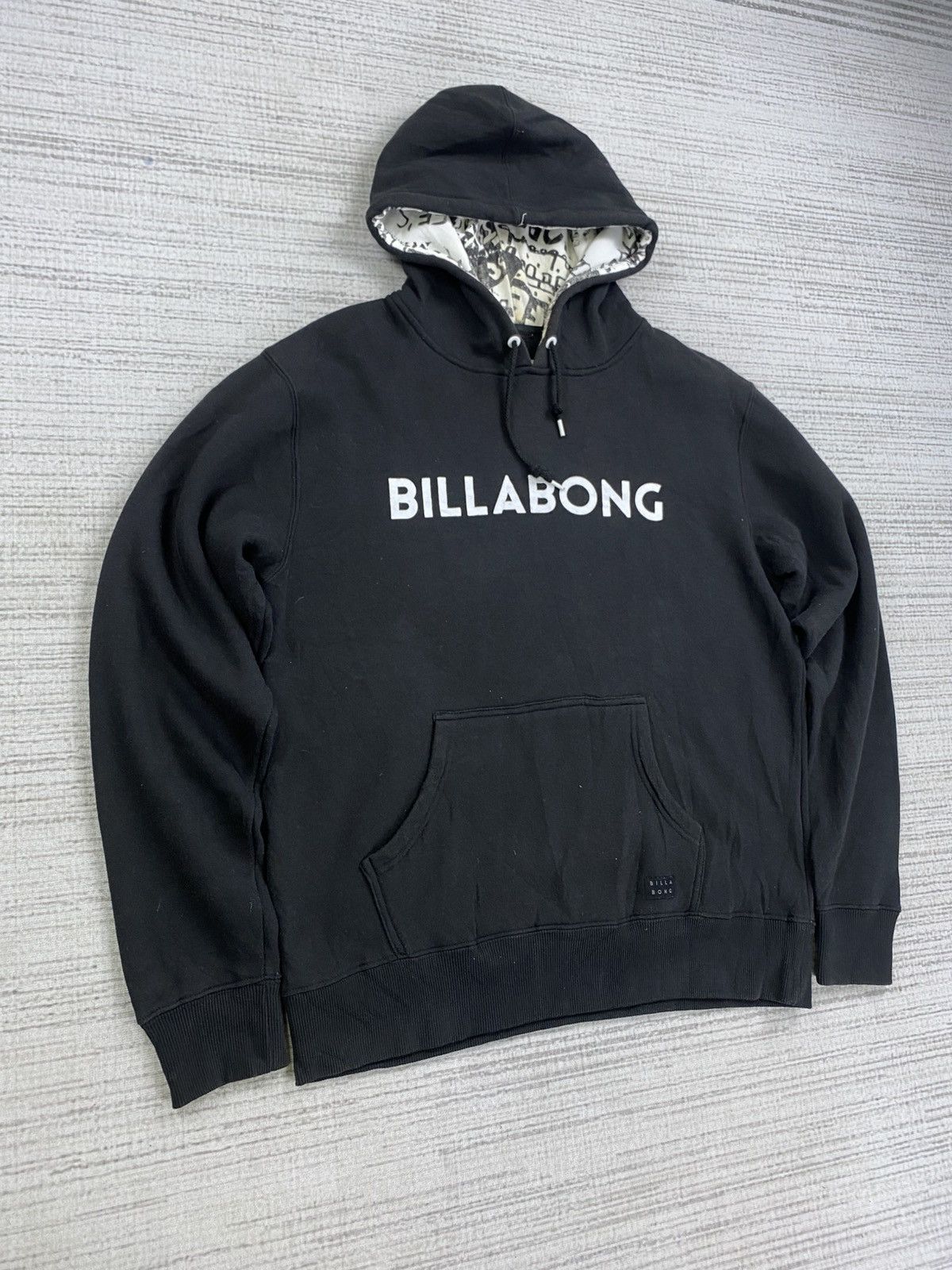 Billabong × Vintage Vintage Billabong Rare Big Spellout Sweater Hoodie Size US M / EU 48-50 / 2 - 3 Thumbnail