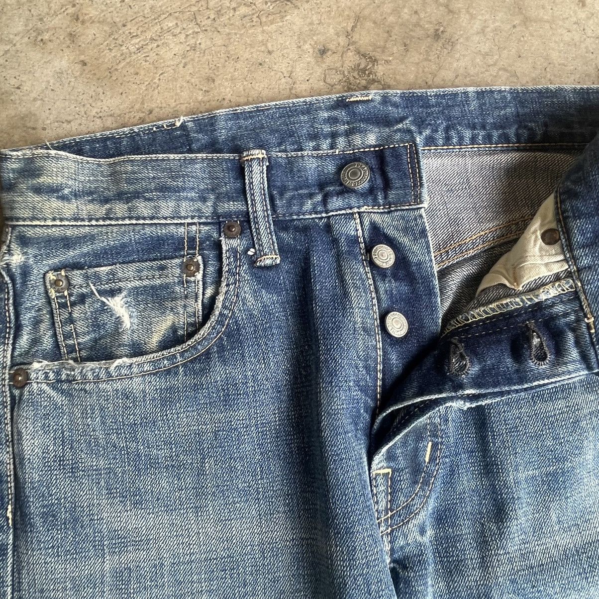Spellbound 🔥🇯🇵Vintage Spellbound Stoned Washed Ripped Distress Jeans Size US 31 - 13 Thumbnail