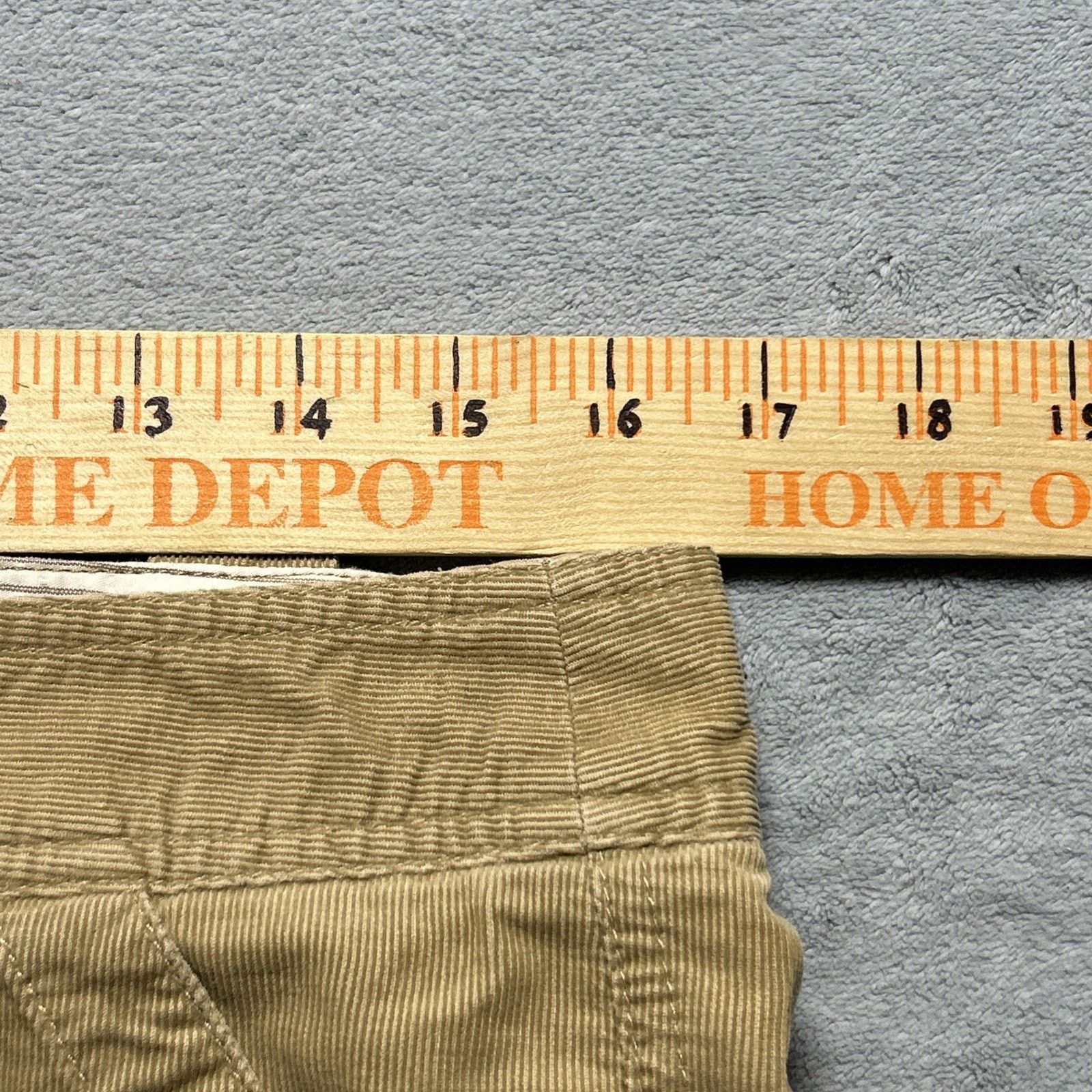Abercrombie & Fitch Corduroy Beyond Baggy Pants 8 33x31 Wide Leg Hamilton Baggie Size 30" / US 8 / IT 44 - 8 Thumbnail