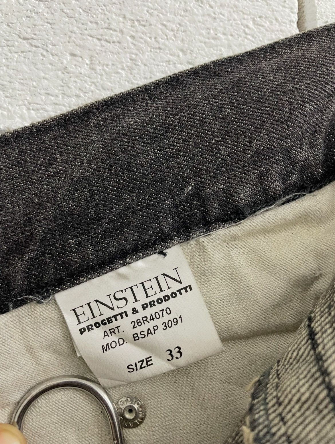 Bray Steve Alan × Designer Designer Distressed Denim Patchwork Size US 33 - 12 Thumbnail
