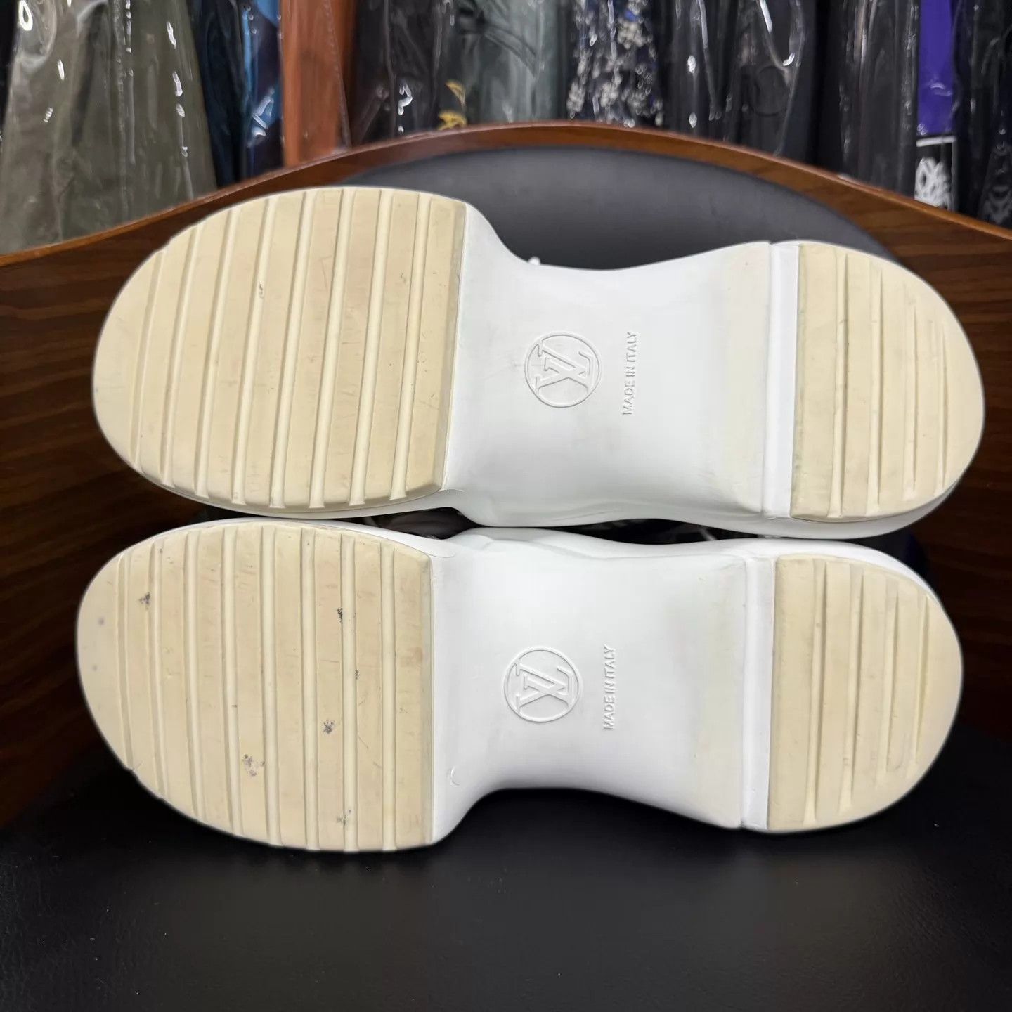 Louis Vuitton LV Archlight White Blue Pink Sneaker 36.5 Size US 6 / IT 36 - 9 Thumbnail