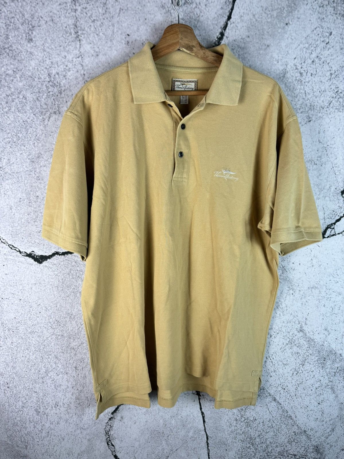 Burberry Thomas Burberry Vintage Polo Size US L / EU 52-54 / 3 - 1 Thumbnail