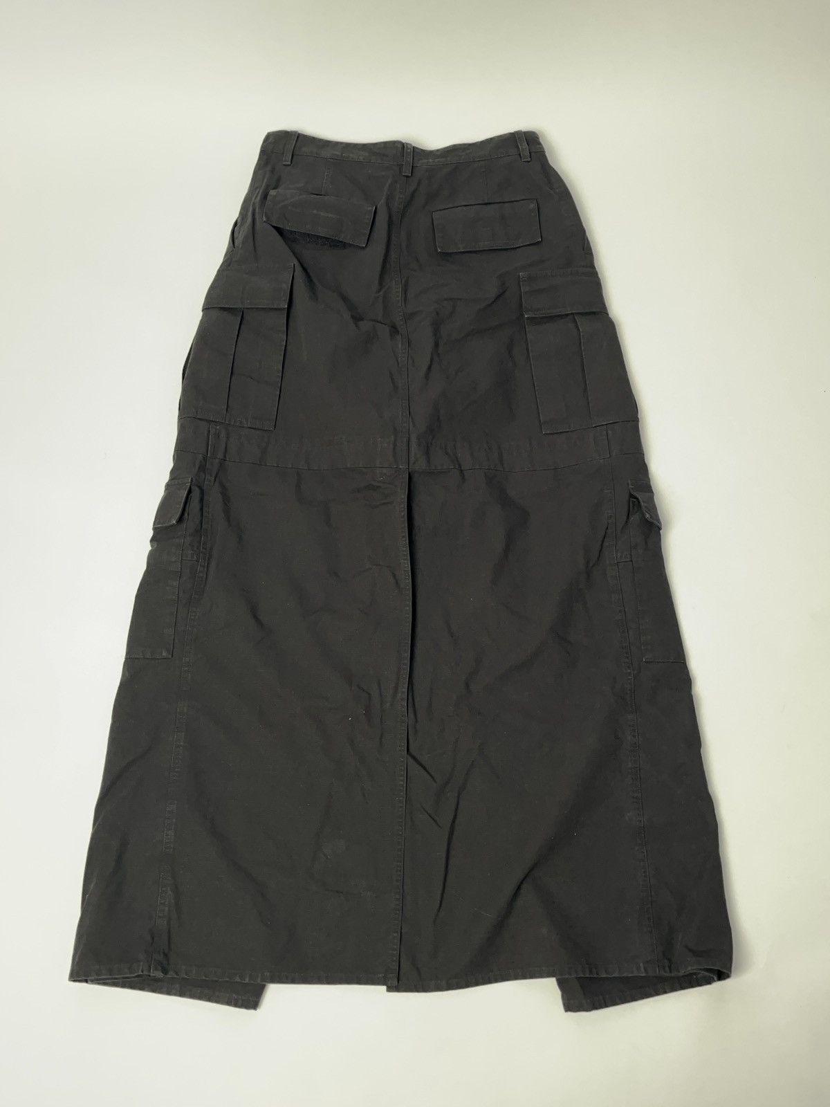 Balenciaga Balenciaga mud show cargo ripstop double layer apron skirt Size US 31 - 6 Thumbnail