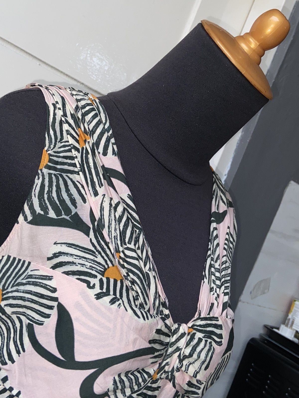 Moschino MOSCHINO Motive Midi Dress Size XS / US 0-2 / IT 36-38 - 6 Thumbnail