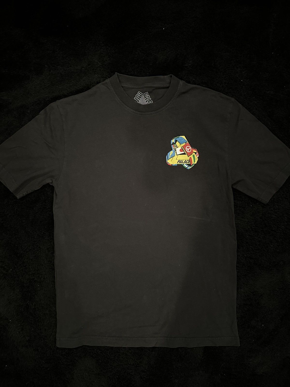 Palace Palace Tri-Flag Tee Black Size US M / EU 48-50 / 2 - 2 Thumbnail