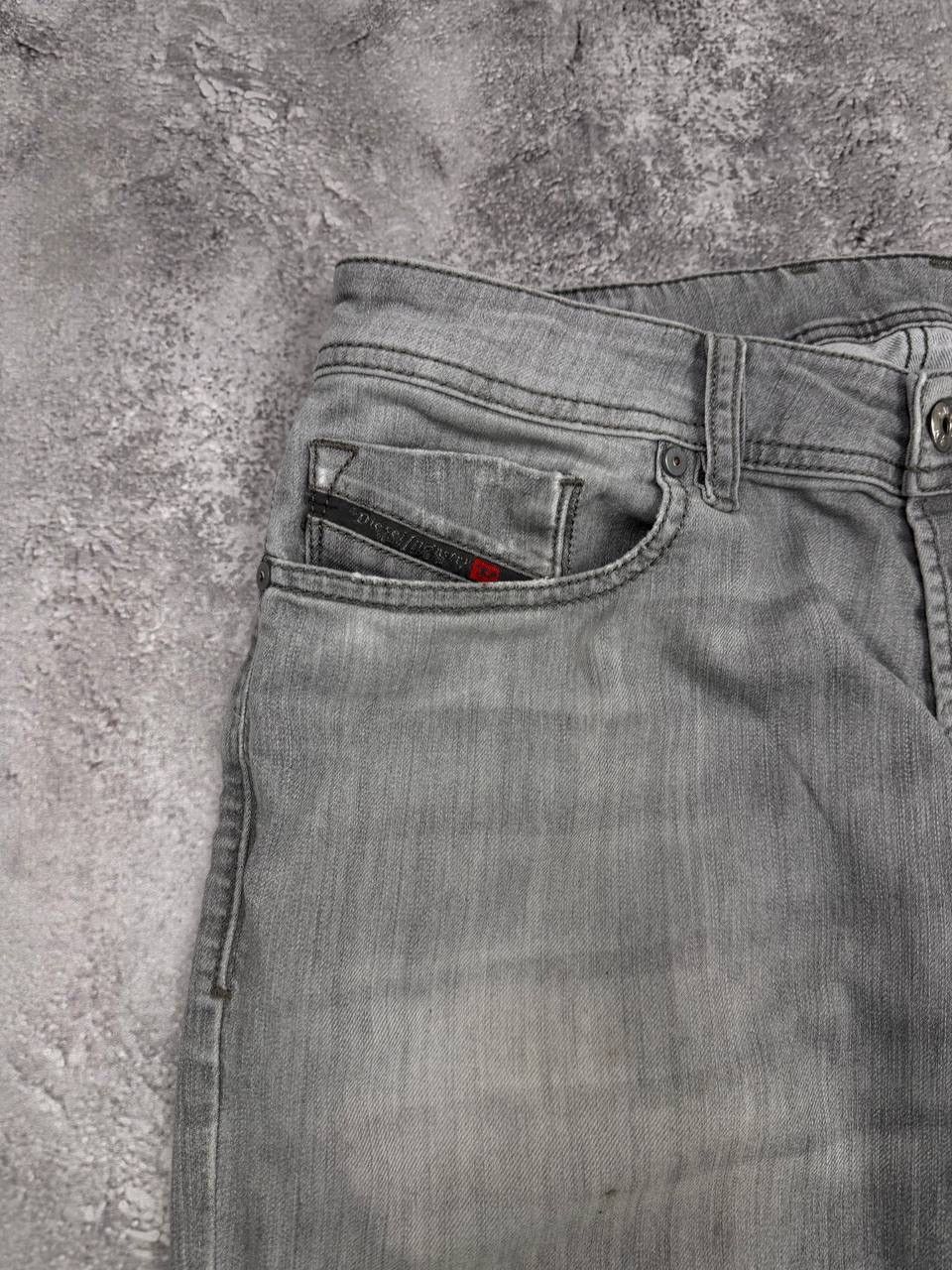 Diesel Diesel Sleenker Grey Denim Pants Jeans Mens Size US 30 / EU 46 - 6 Thumbnail
