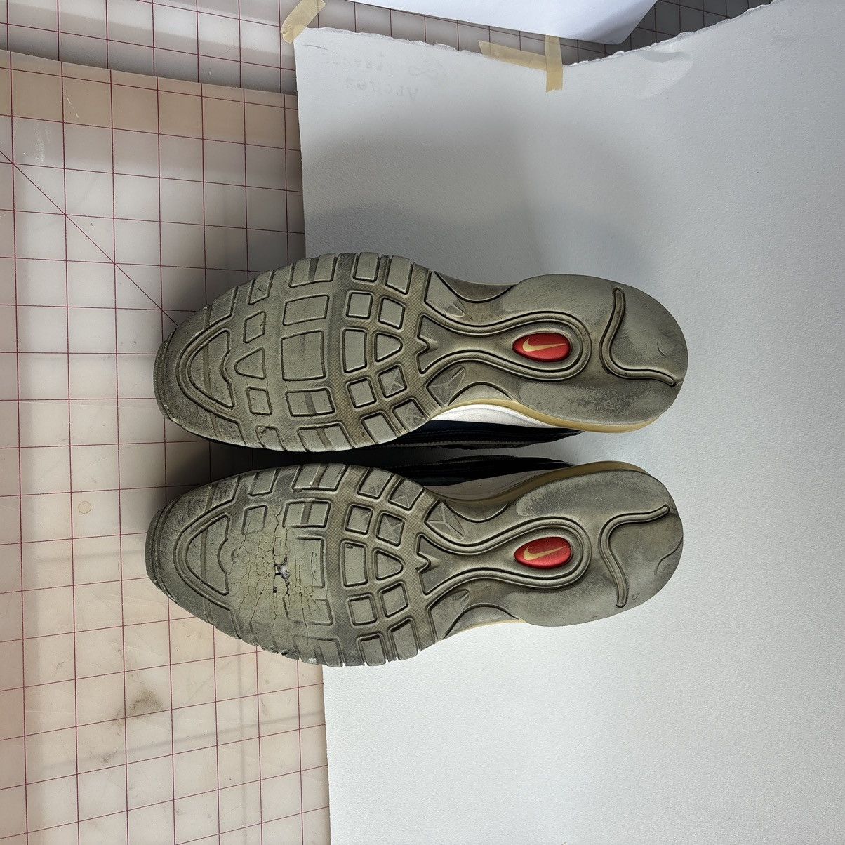 Nike × Supreme Nike x Supreme Air Max 98 - Obsidian/Grey Size US 10 / EU 43 - 8 Thumbnail