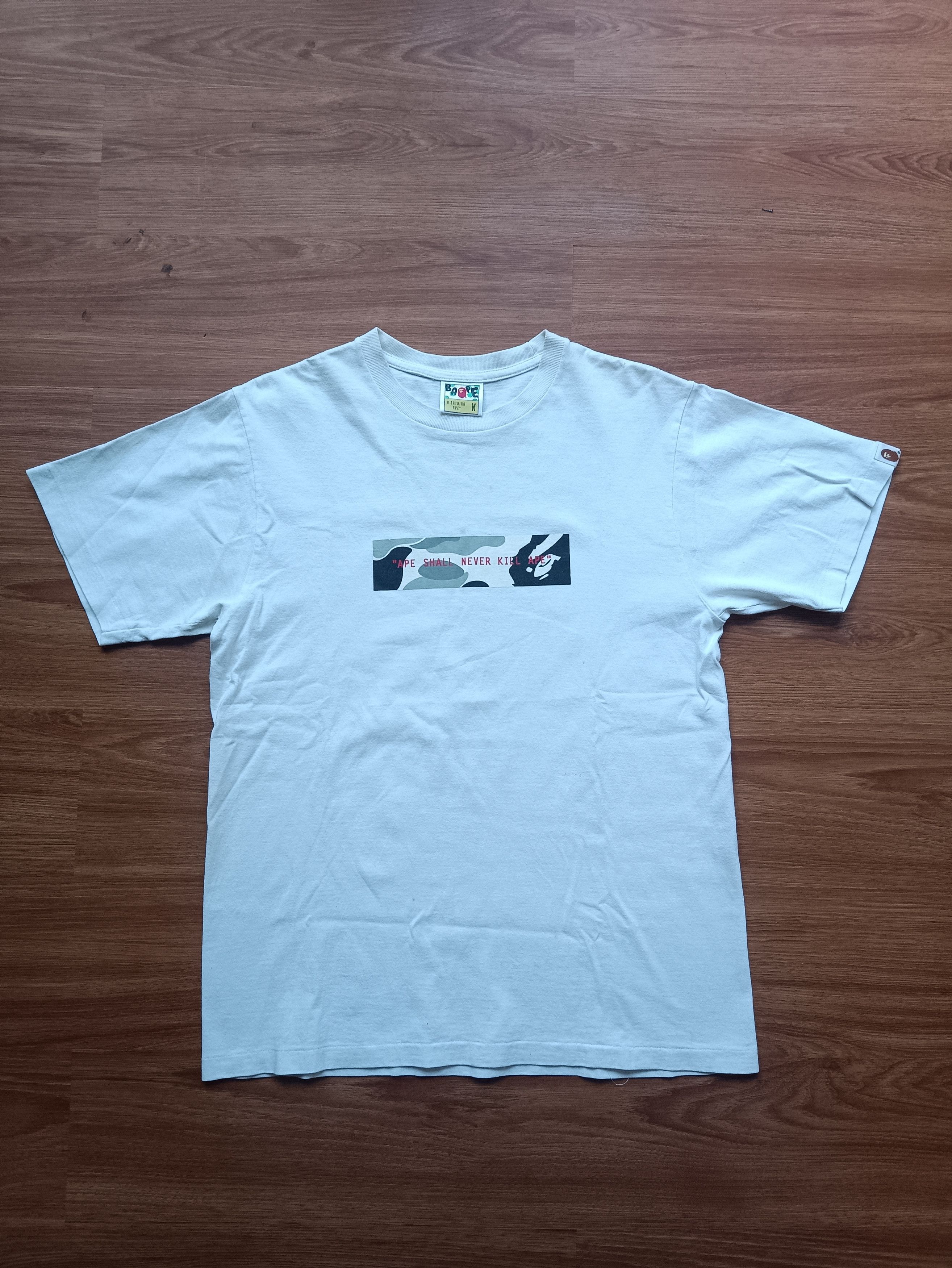 image of Bape in White, Men's (Size Medium)