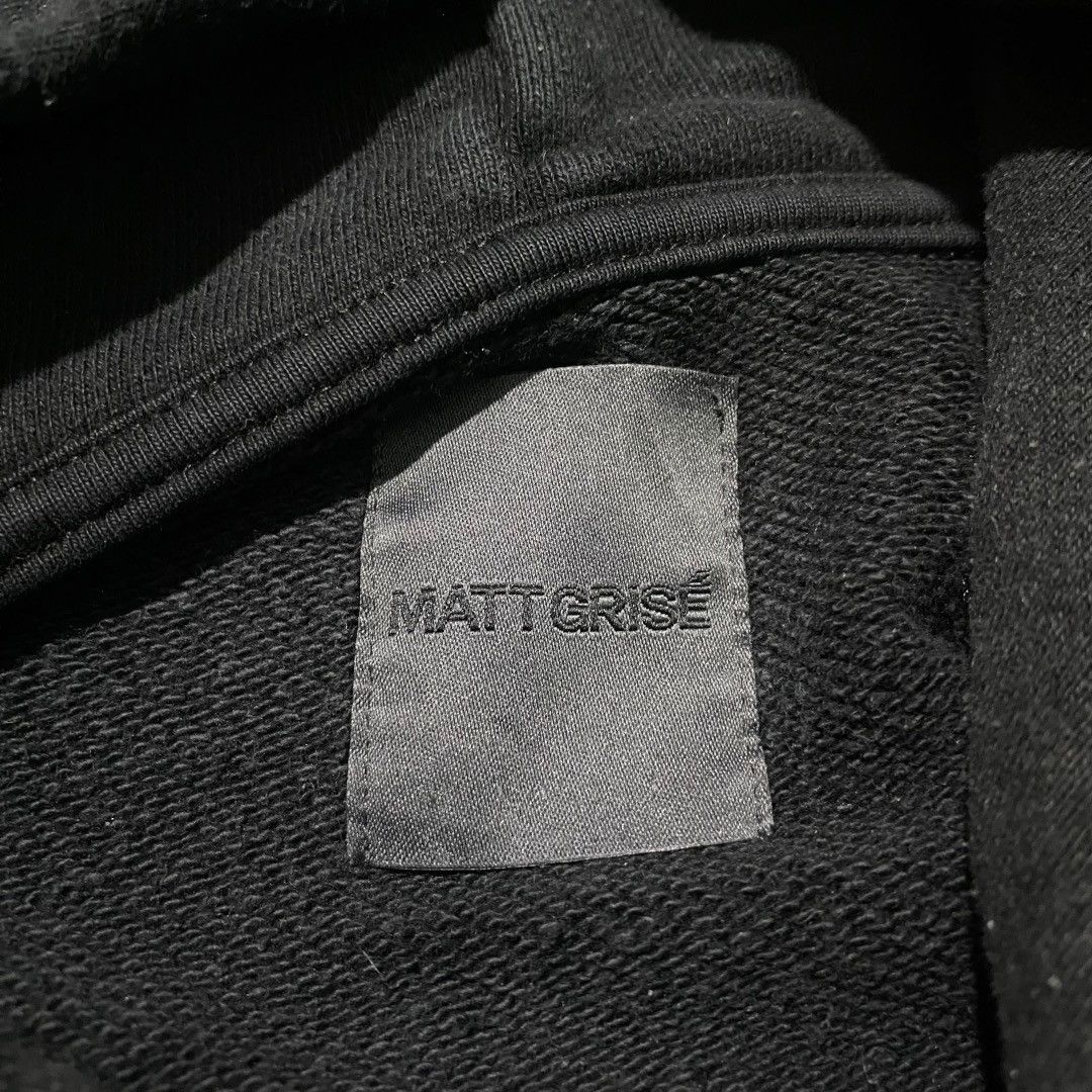 Other Matt grise basic oversized black hoodie Size US XXL / EU 58 / 5 - 4 Thumbnail
