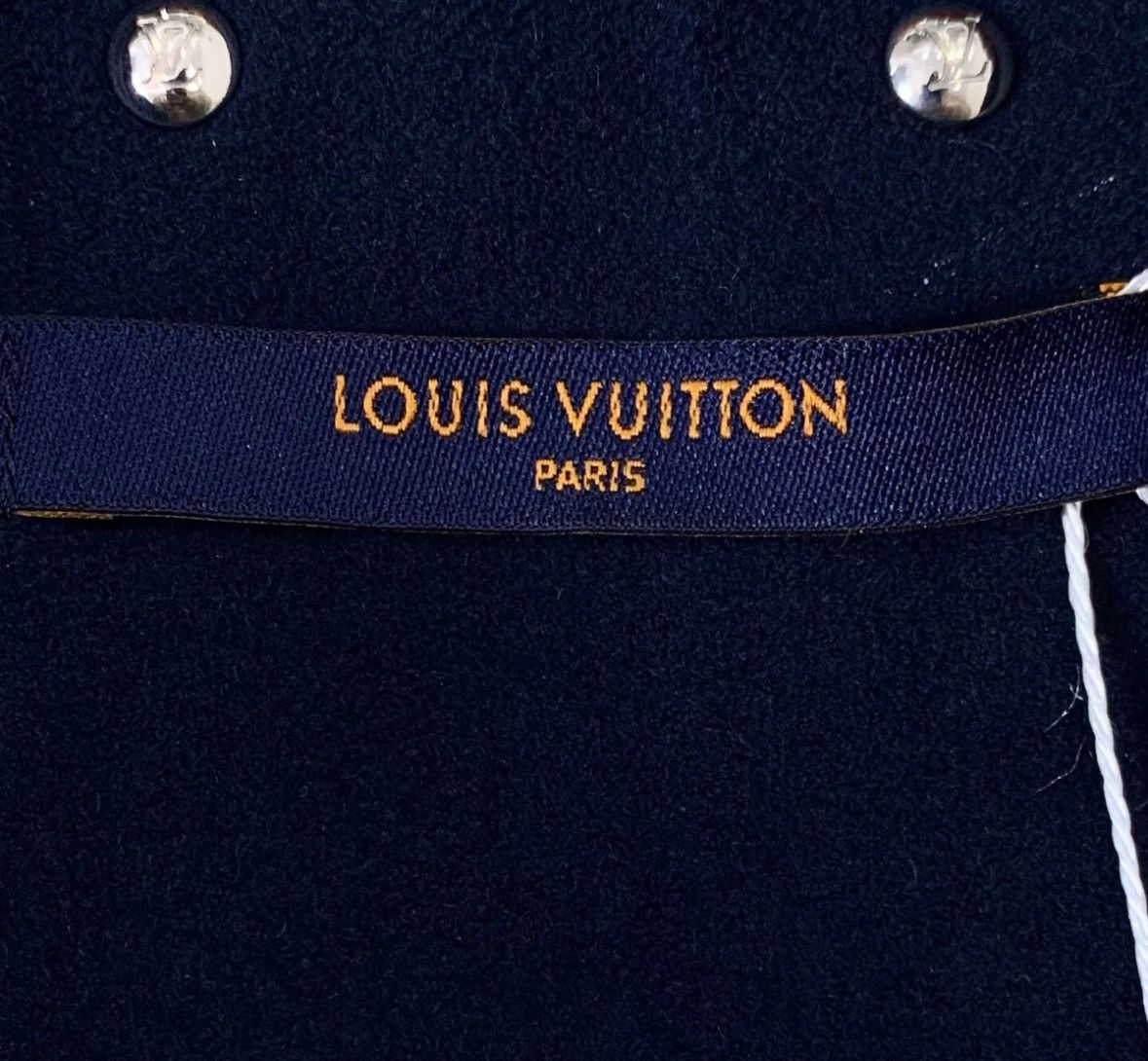 Louis Vuitton Louis Vuitton Lv navy blue cotton hooded sweatshirt jacket Size US L / EU 52-54 / 3 - 6 Thumbnail