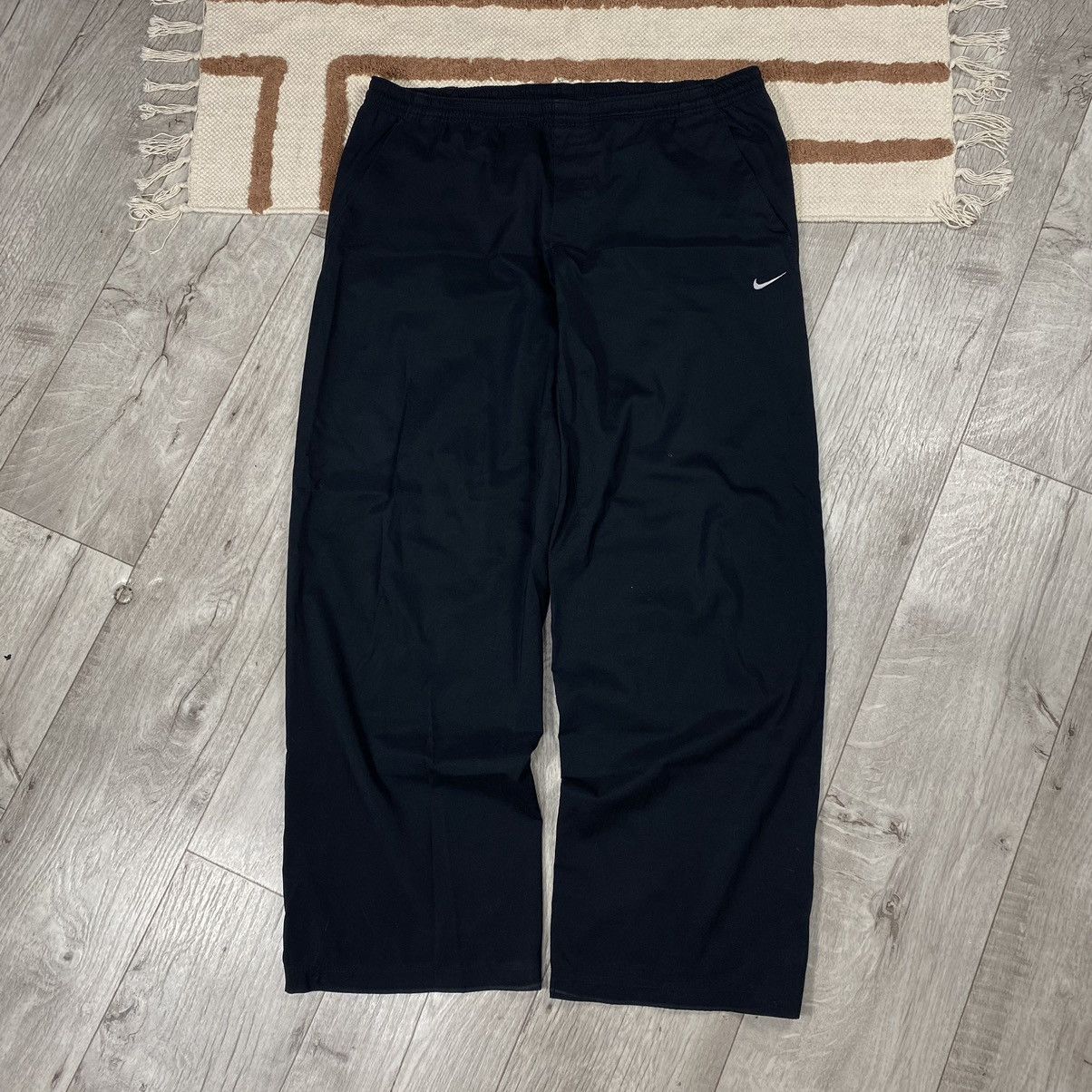 Nike NIKE Y2K DRILL BAGGY TRACK NYLON PANTS Size US 34 / EU 50 - 1 Thumbnail