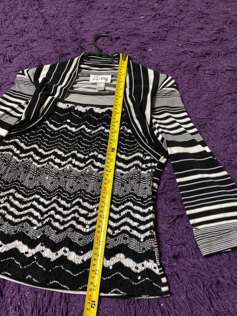 Joseph Ribkoff × Vintage Joseph Ribkoff Zebra Print Long Sleeve Sweater Size XL / US 12-14 / IT 48-50 - 14 Thumbnail