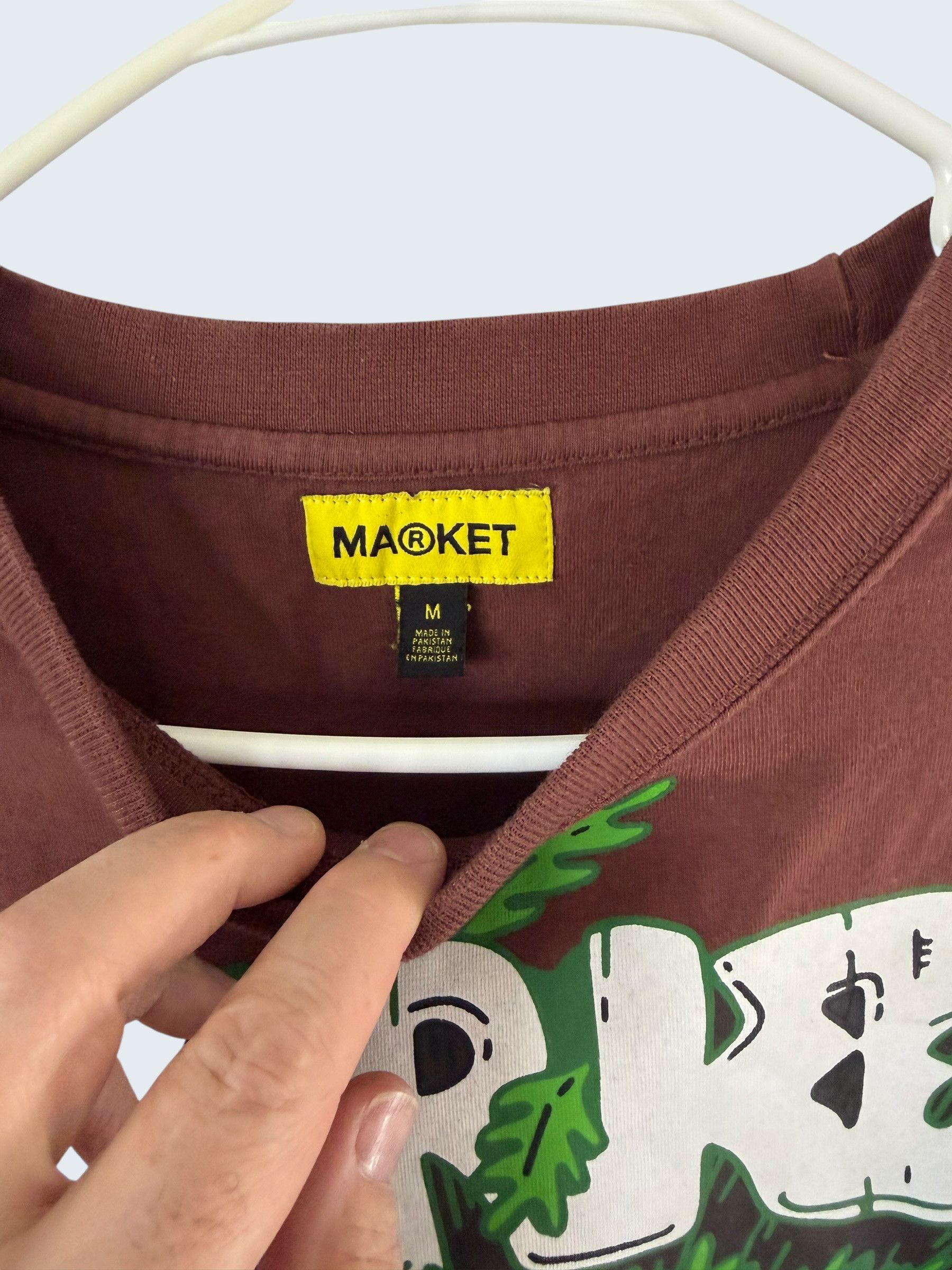 Market Market Brown Growclub T Shirt Sz M Size US M / EU 48-50 / 2 - 3 Thumbnail