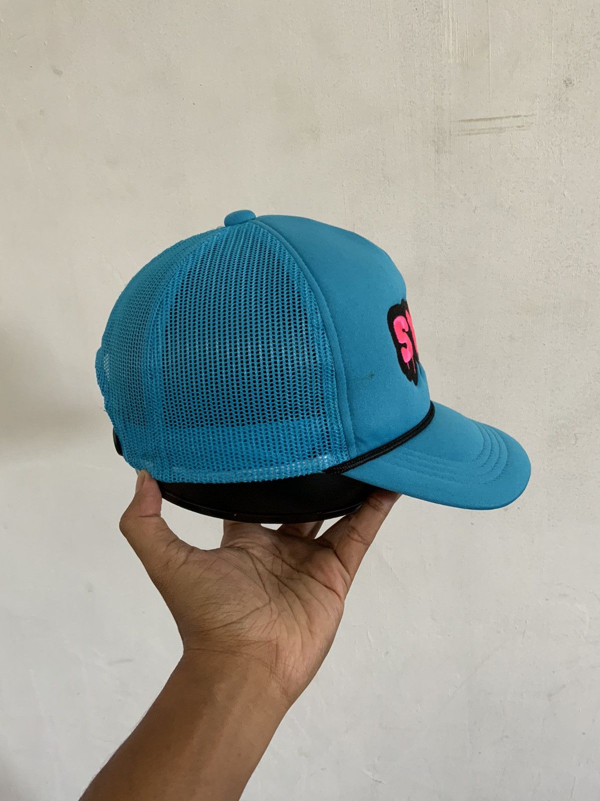 Japanese Brand Smile Fun Tees Freely Logo Trucker Hat Cap Size ONE SIZE - 5 Thumbnail