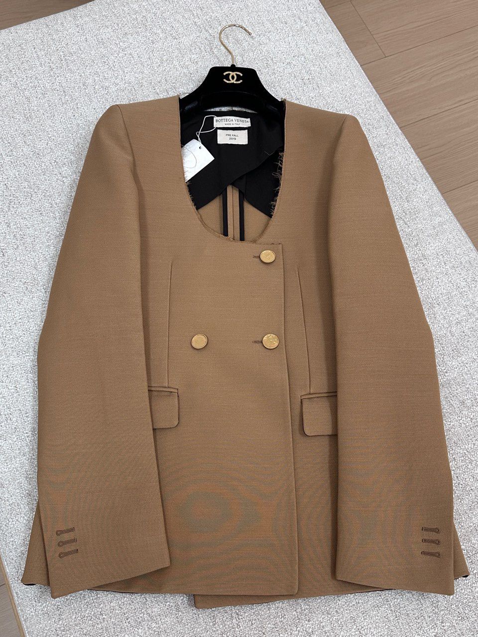 Bottega Veneta Bottega Veneta Double Breasted Blazer Size 38 Size XS / US 0-2 / IT 36-38 - 1 Thumbnail