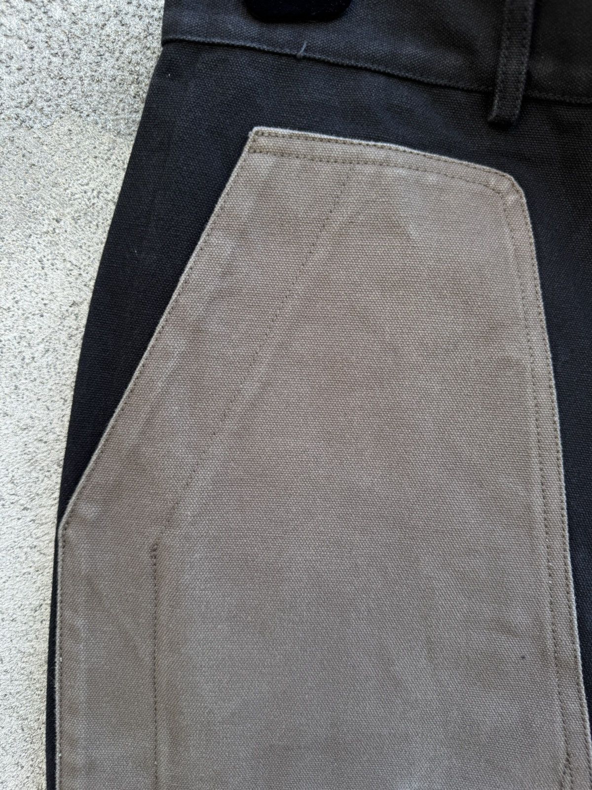 ROA ROA Fomes Double Knee Washed Canvas Pant Size US 34 / EU 50 - 4 Thumbnail
