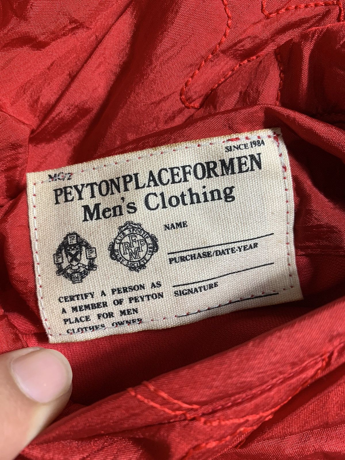 PPFM Vintage PPFM Reversible Jacket Size US M / EU 48-50 / 2 - 8 Thumbnail