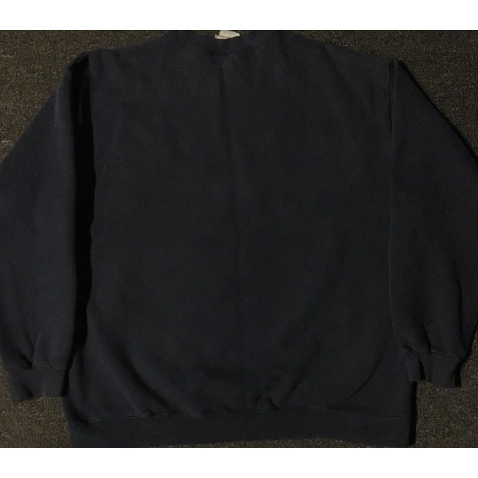 Lee VINTAGE LEE 90s Hoodie Shirt XL L Navy Blue Faded Grunge Punk Surf Skate USA University College Sports Size US L / EU 52-54 / 3 - 2 Thumbnail