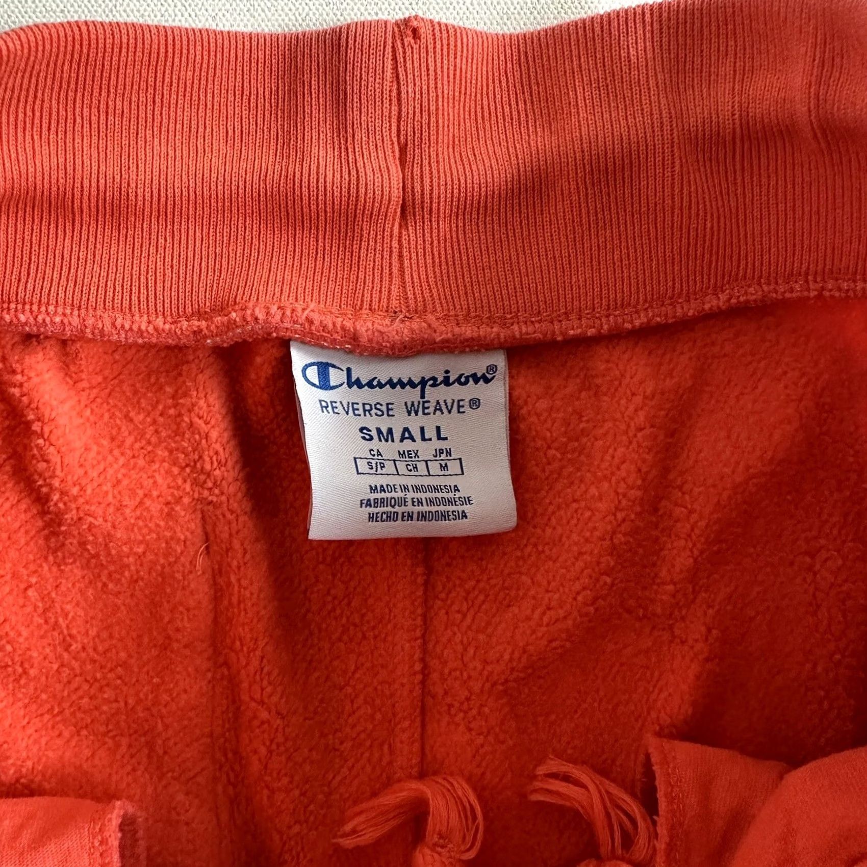 Champion VINTAGE Champion Life Reverse Weave Cut Off Shorts All Over Print Pink Small Men's Size US 29 - 7 Thumbnail