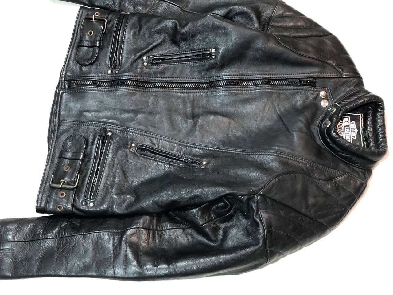 Other Real Leather Moto Jacket Vintage Racing Size US S / EU 44-46 / 1 - 5 Thumbnail
