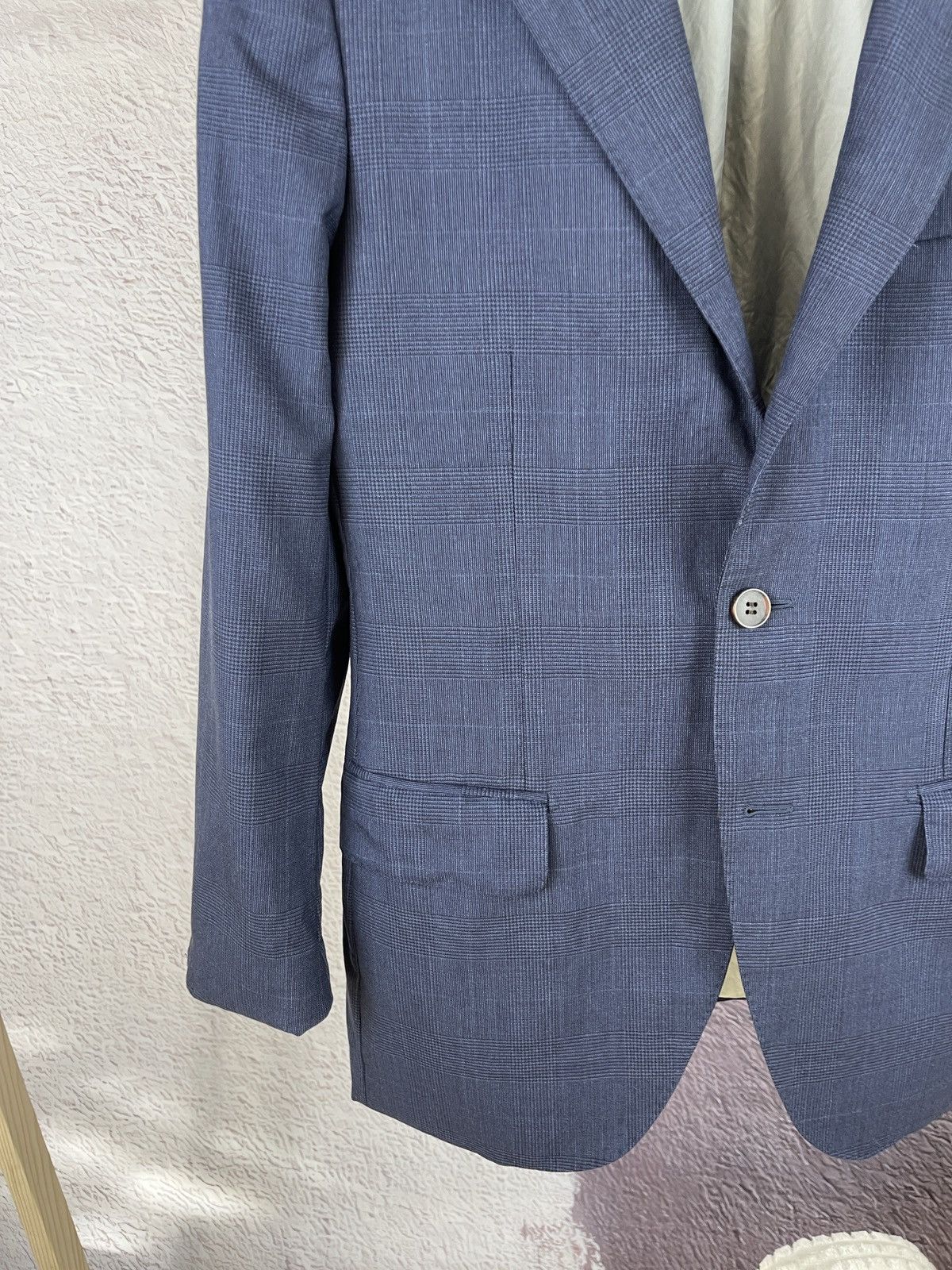 Suitsupply Suitsupply Lazio blue checkered 2 button blazer sport coat Size 38R - 3 Thumbnail