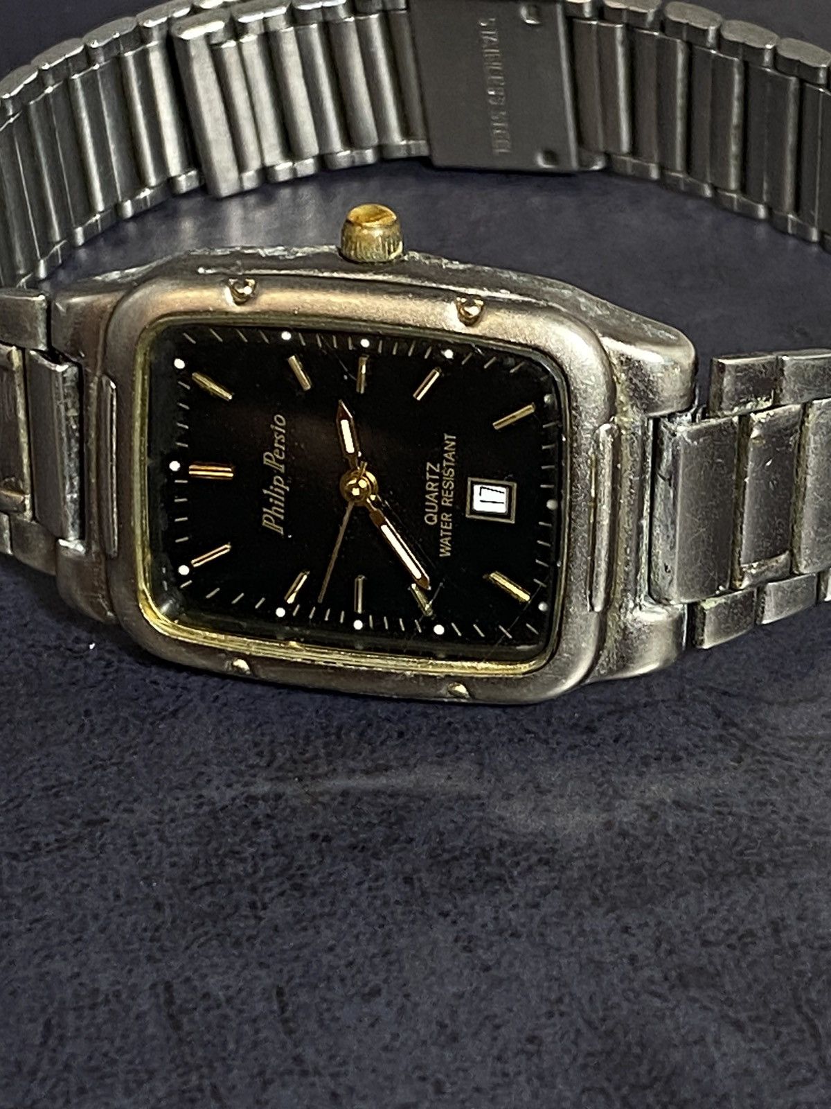 Vintage Retro Philip Persio Vintage Quartz Watch Japanese Brand Size ONE SIZE - 16 Thumbnail