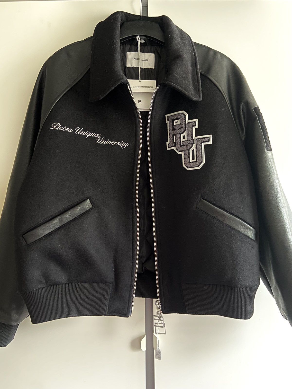 Pieces Uniques Pièces Uniques Dylan Varsity Jacket Size US L / EU 52-54 / 3 - 2 Thumbnail