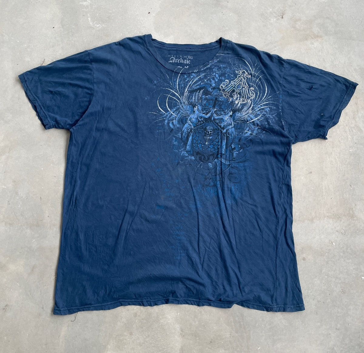 Affliction × Tapout ARCHAIR AFFLICTION DISTRESS TEE Size US M / EU 48-50 / 2 - 1 Thumbnail
