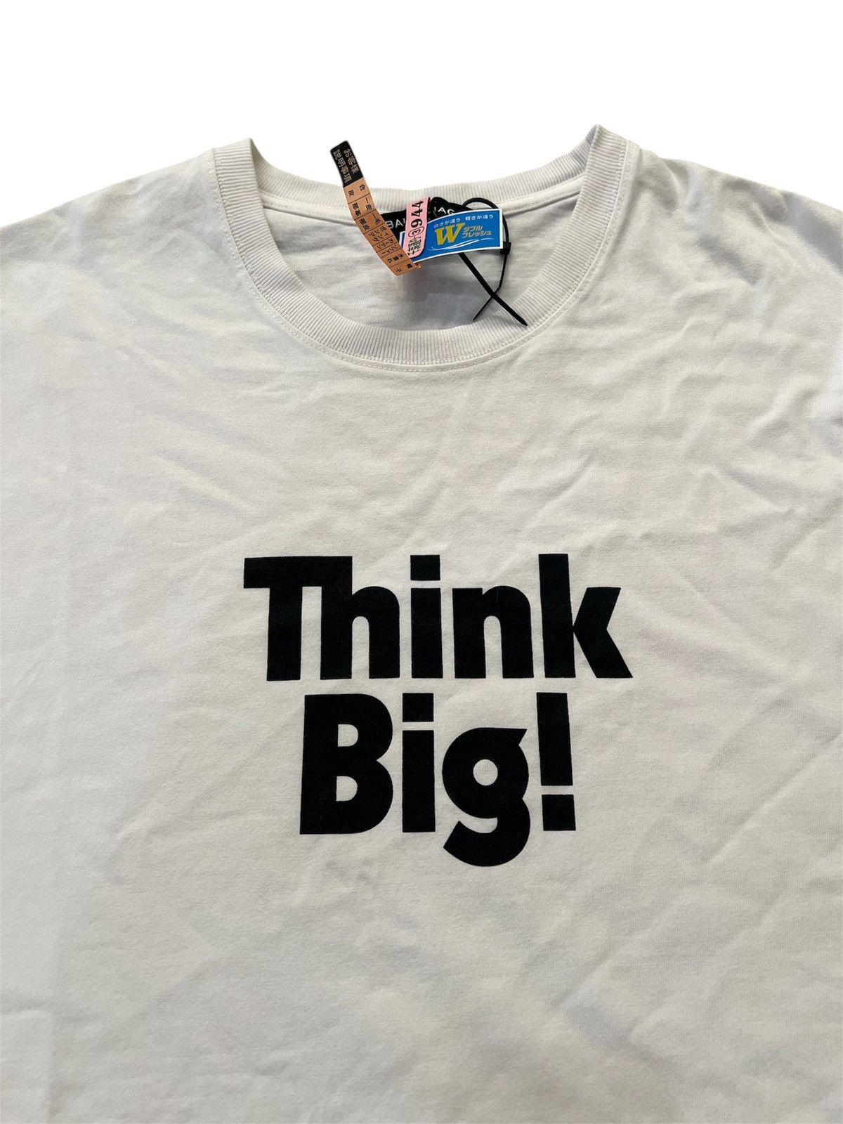 Balenciaga Balenciaga think big oversize t shirt Size US XL / EU 56 / 4 - 2 Thumbnail