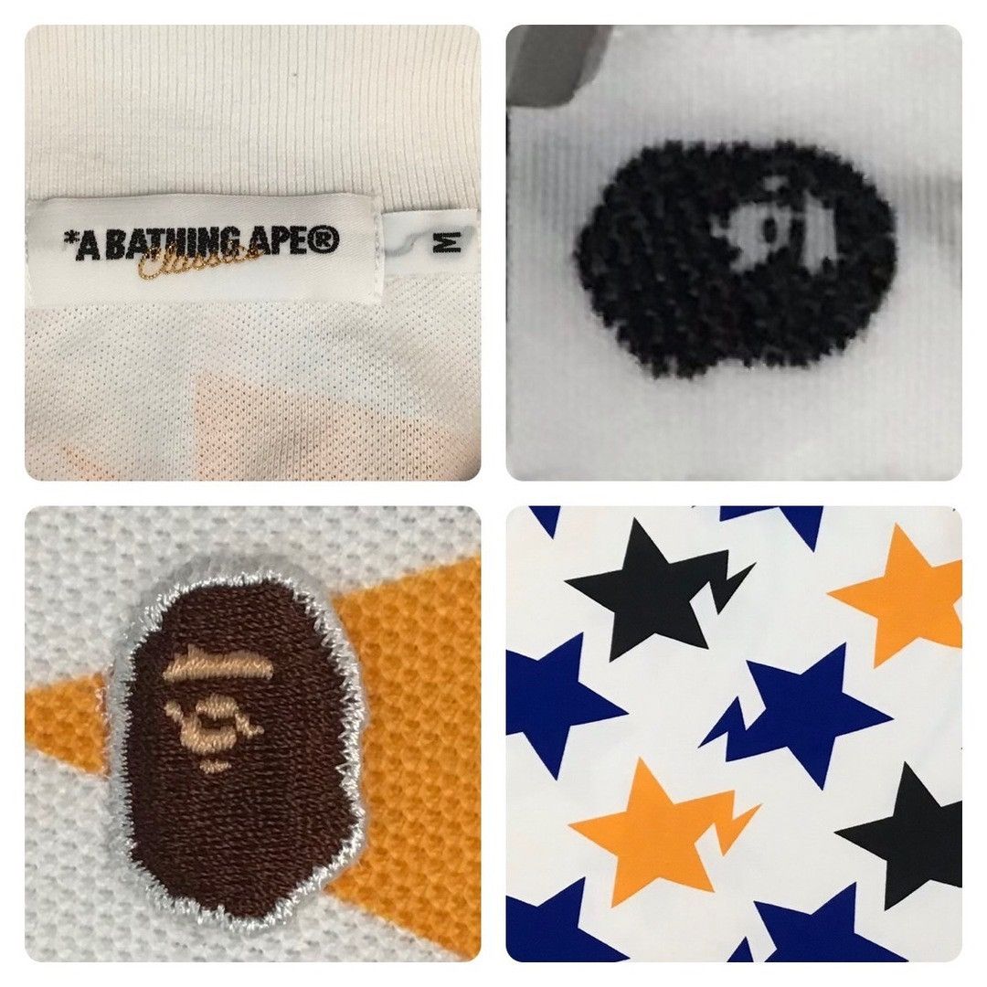 Bape 🔥Maebashi Store Color🔥 BAPE STA Polo Shirt APE STAR NIGO Size US M / EU 48-50 / 2 - 5 Thumbnail